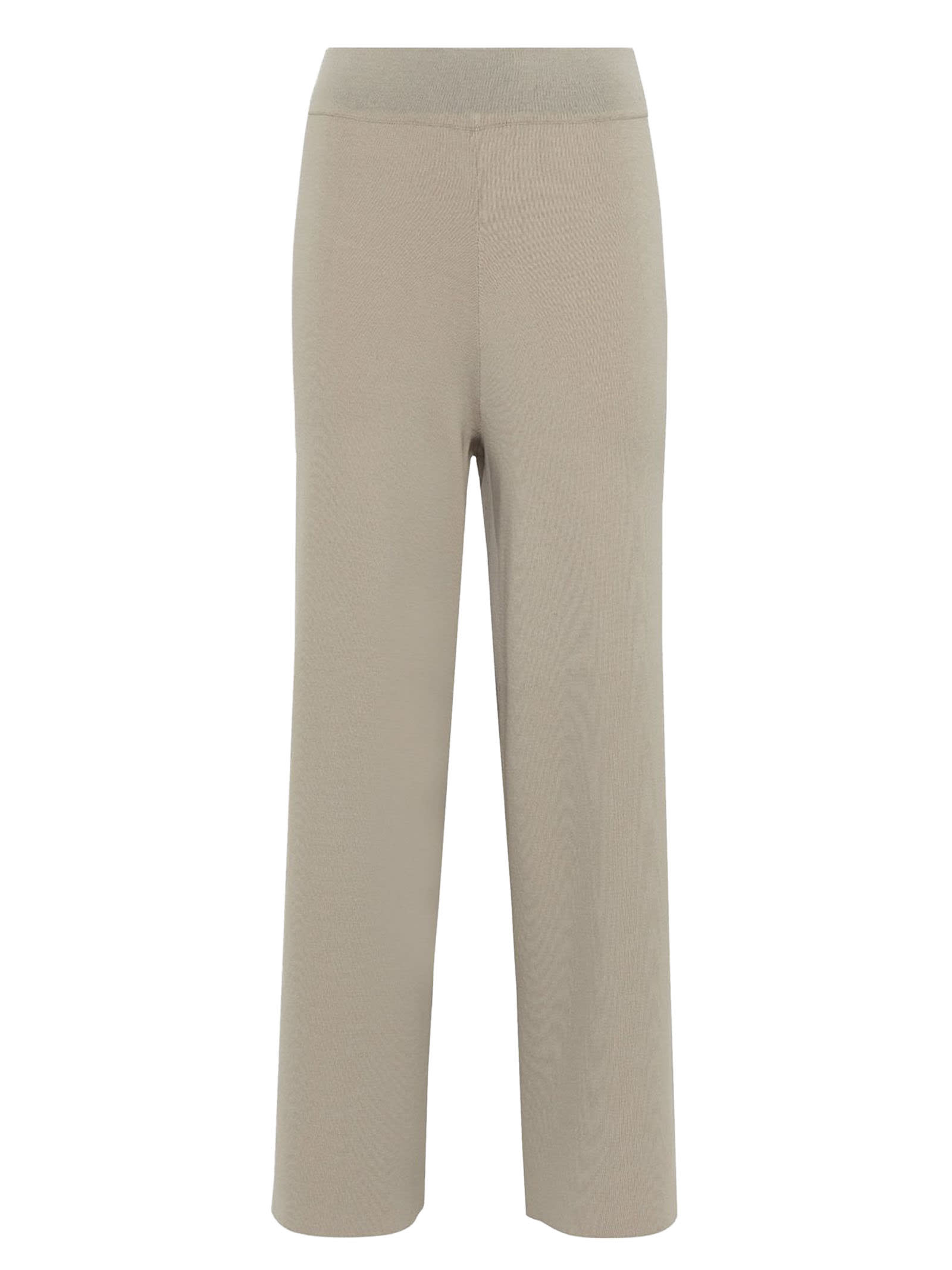 Garconne-style Pants In Ice Viscose Knit