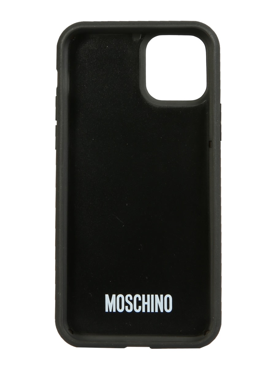 Shop Moschino Iphone 11 Pro Italian Slogan Cover In Multicolour