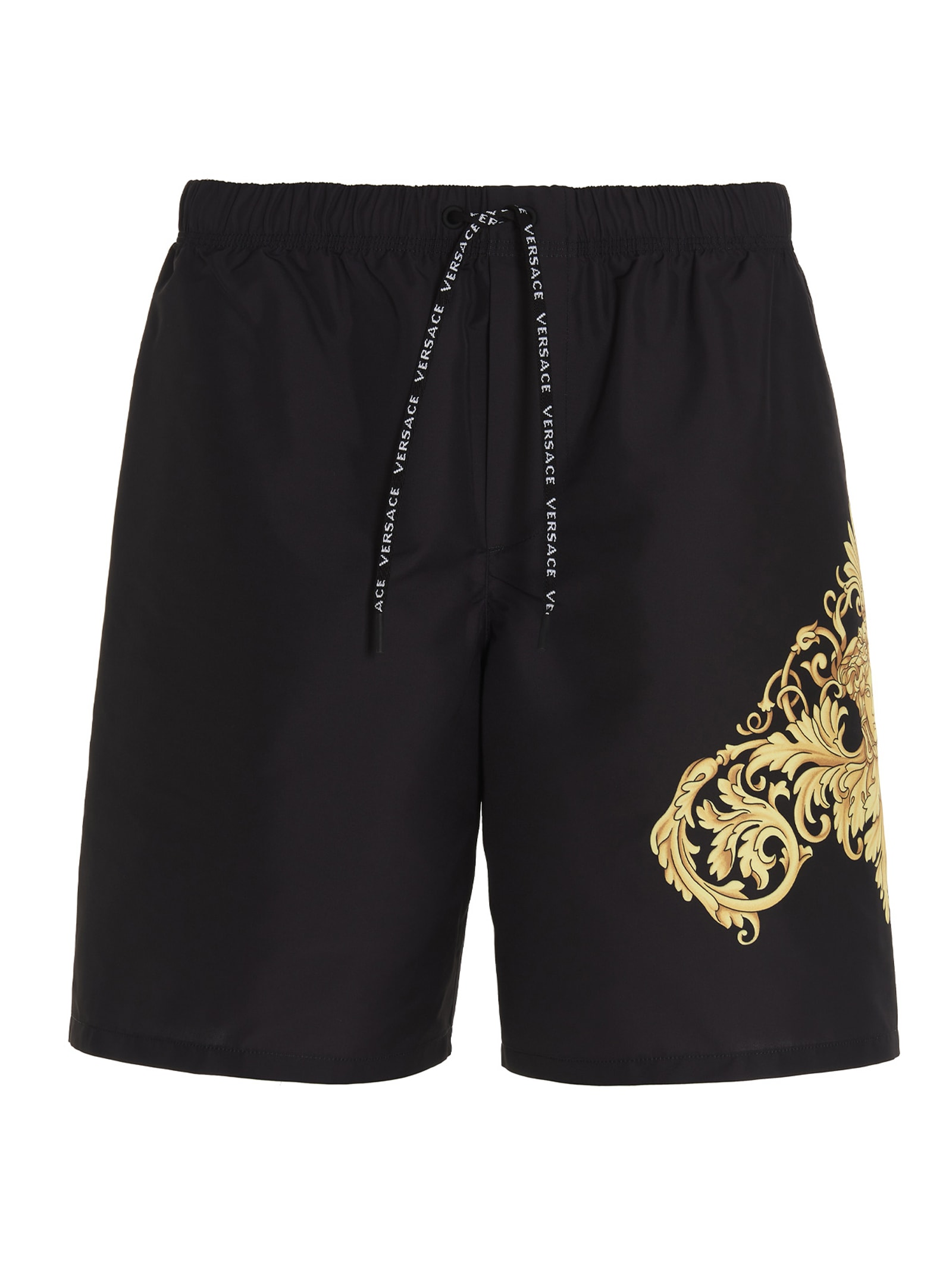 Click to view more detailed imagery on our partner's website Versace Swimshorts In Black