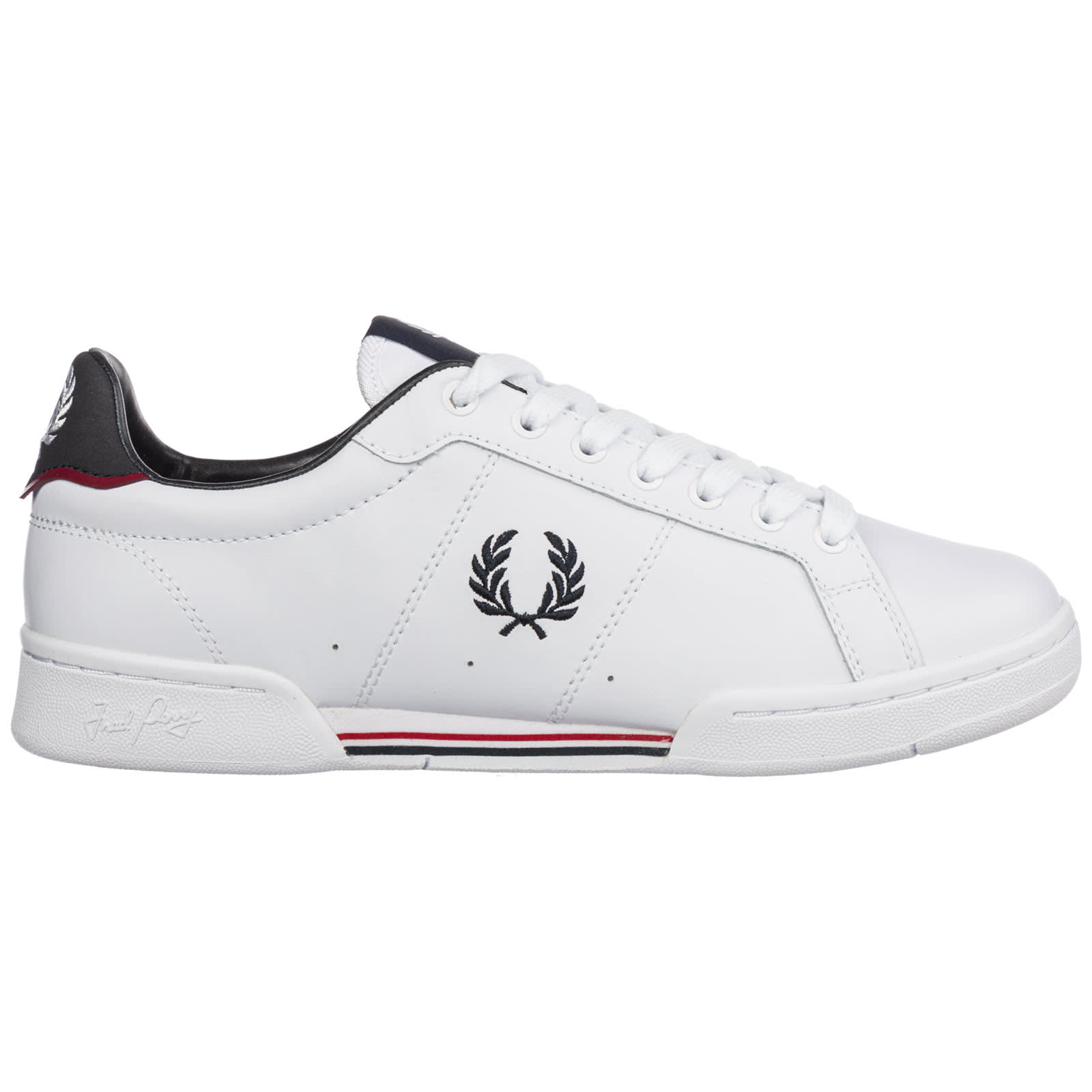Fred Perry Shoes Leather Trainers Sneakers In White ModeSens