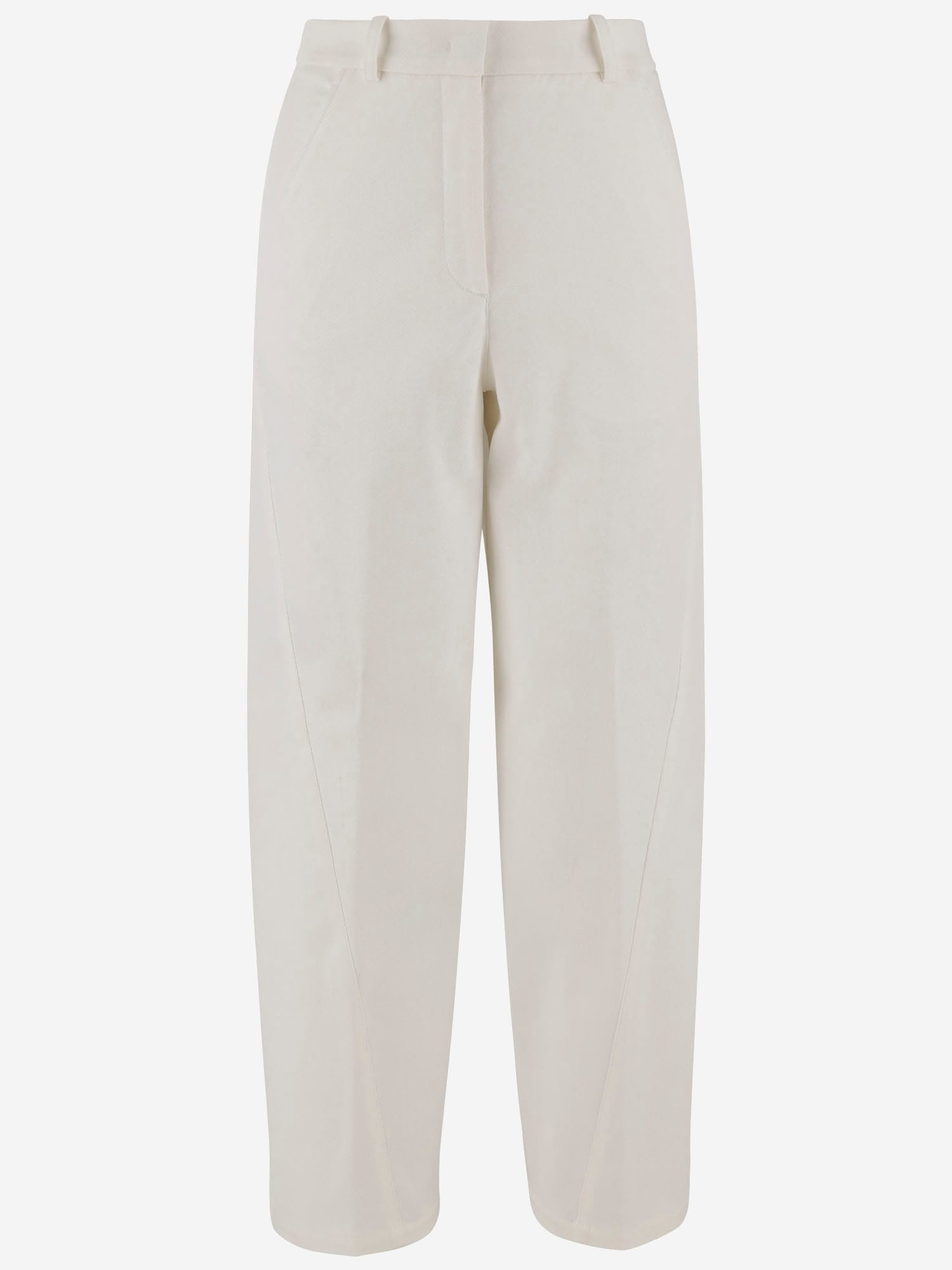 Stretch Cotton Pants