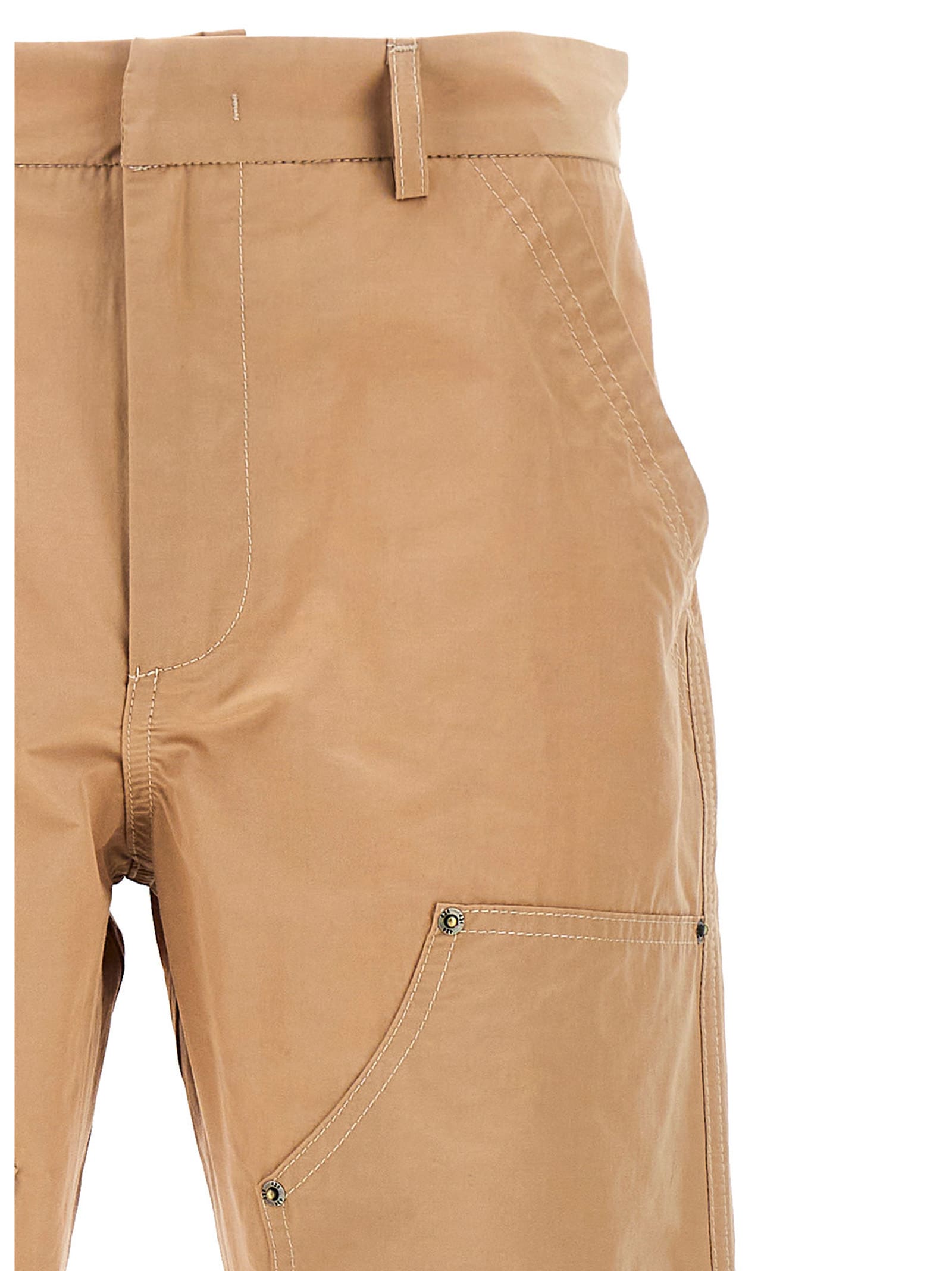 Shop Fourtwofour On Fairfax Nylon Blend Pants In Beige