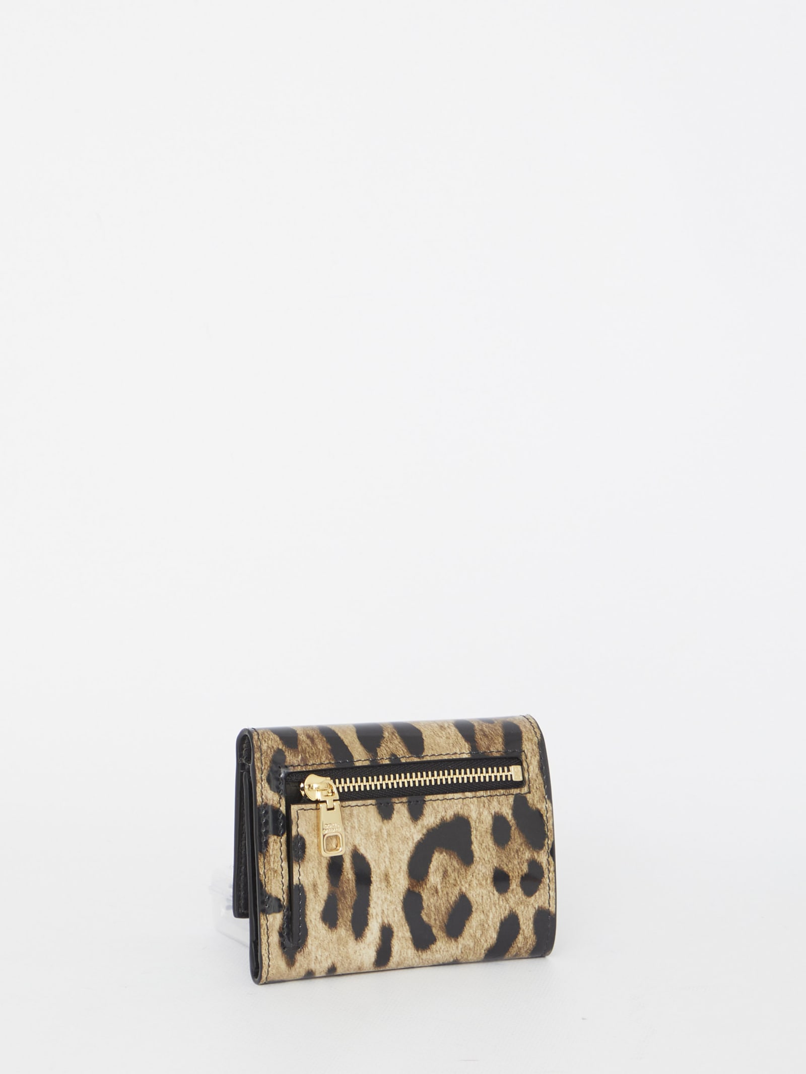 Dolce & Gabbana Leopard-Print Bi-Fold Wallet