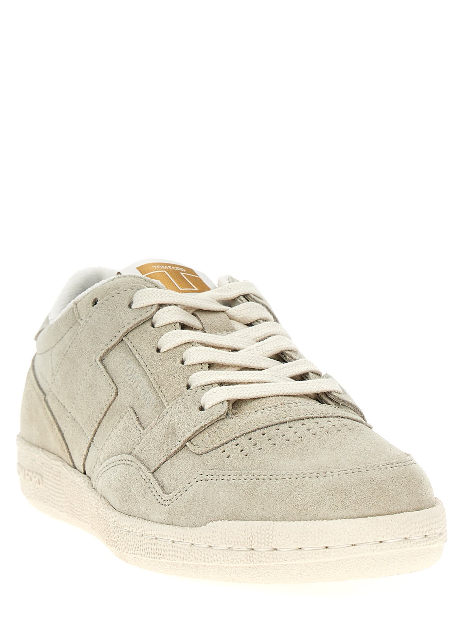 Shop Tom Ford Jake Sneakers In Gray