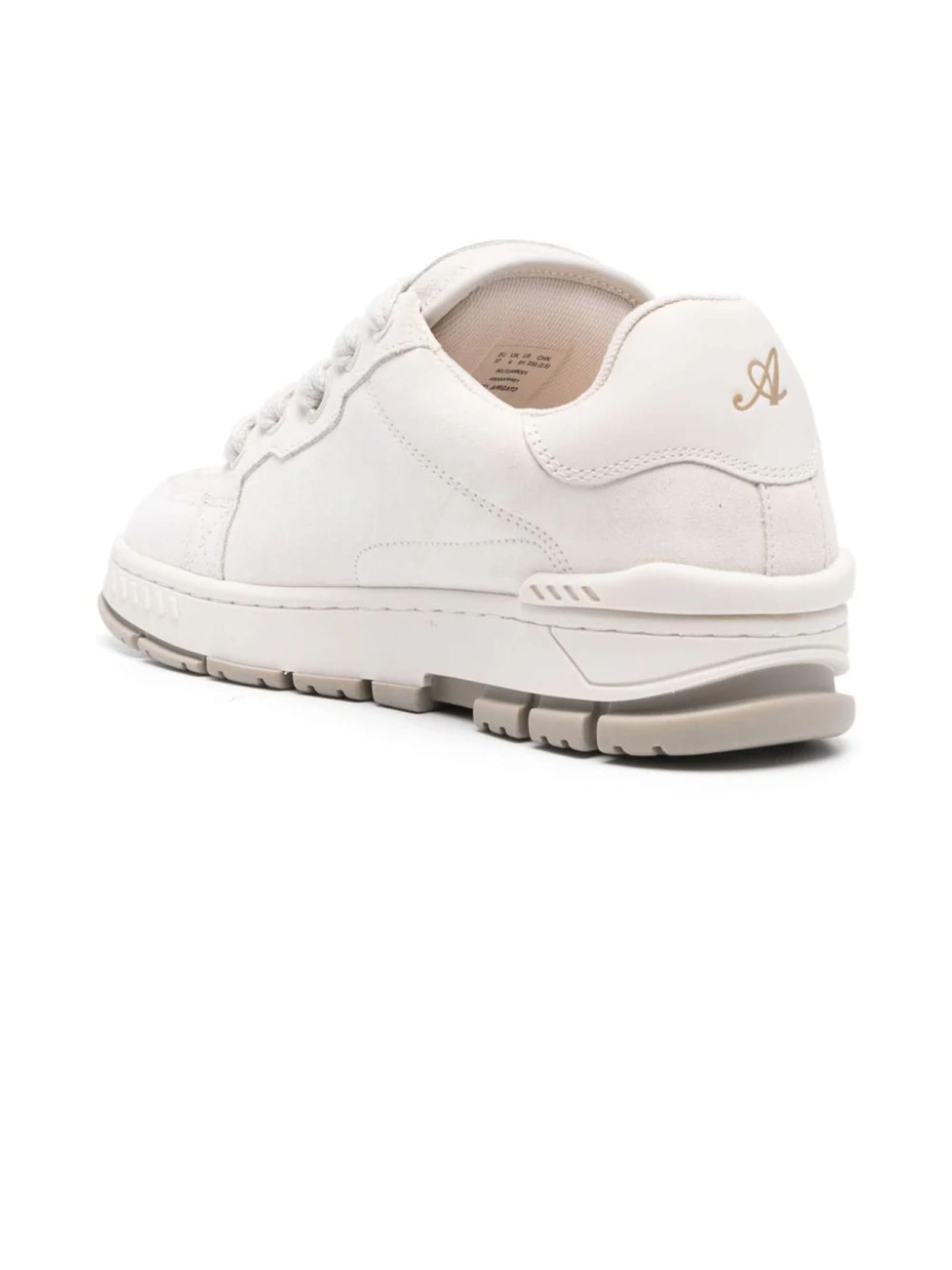 AXEL ARIGATO LIGHT BEIGE AREA HAZE SNEAKERS 