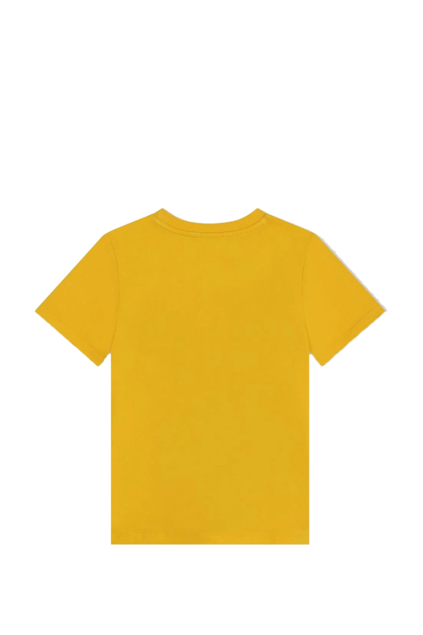 Shop Kenzo T-shirt With Print In Yellow