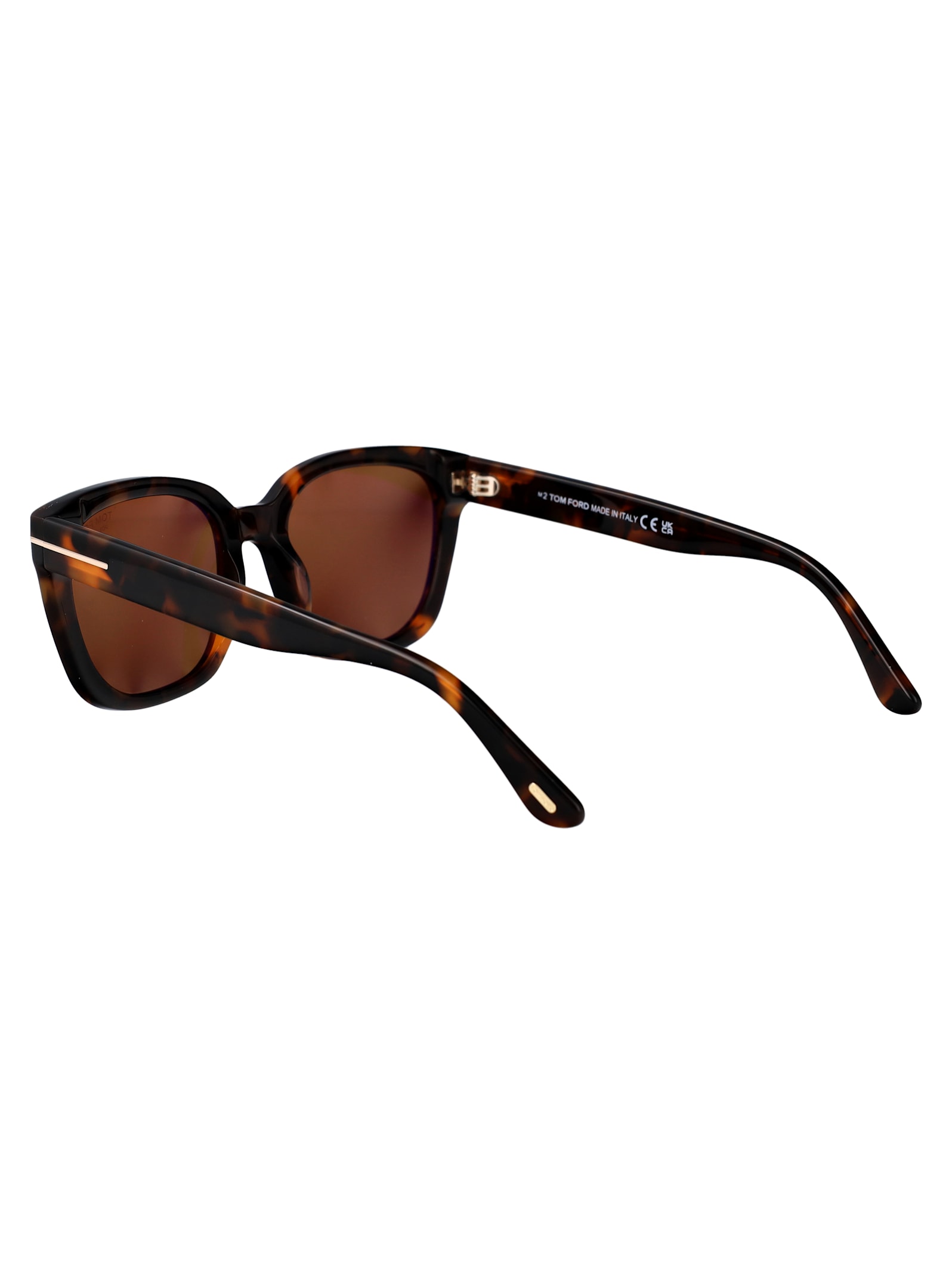 Tom Ford Avana Scura Acetate Sunglasses In Avana Scura / Marrone Polar