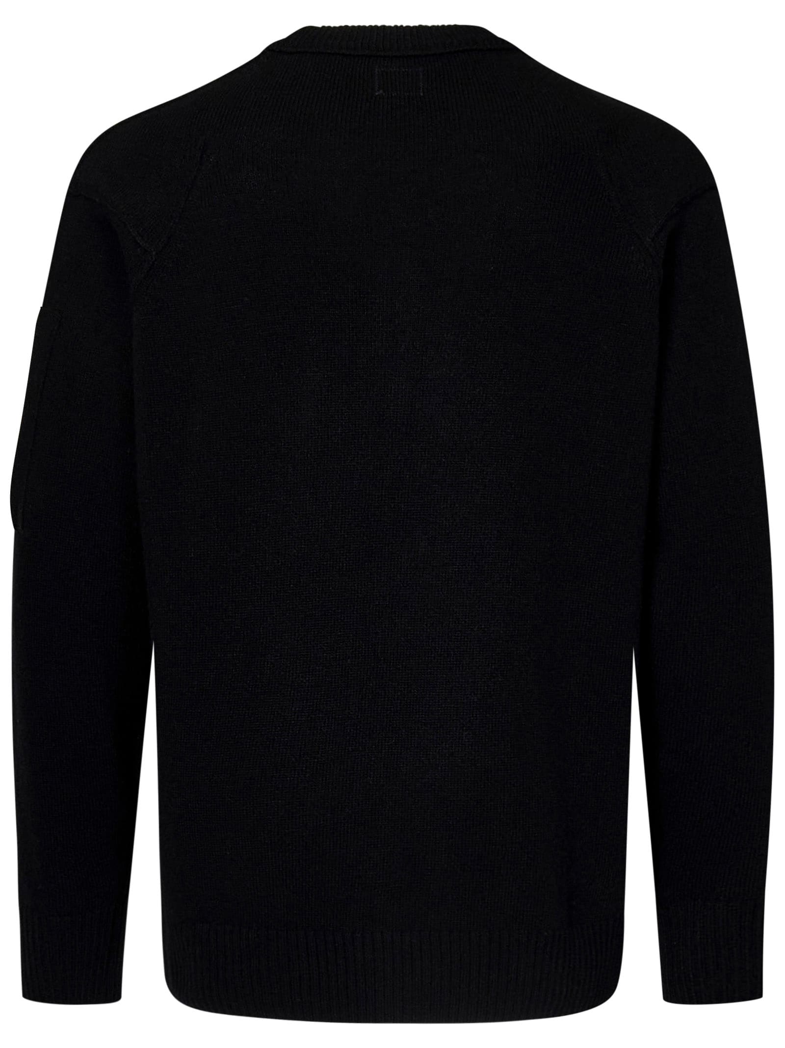 Shop C.p. Company Sweater In Black