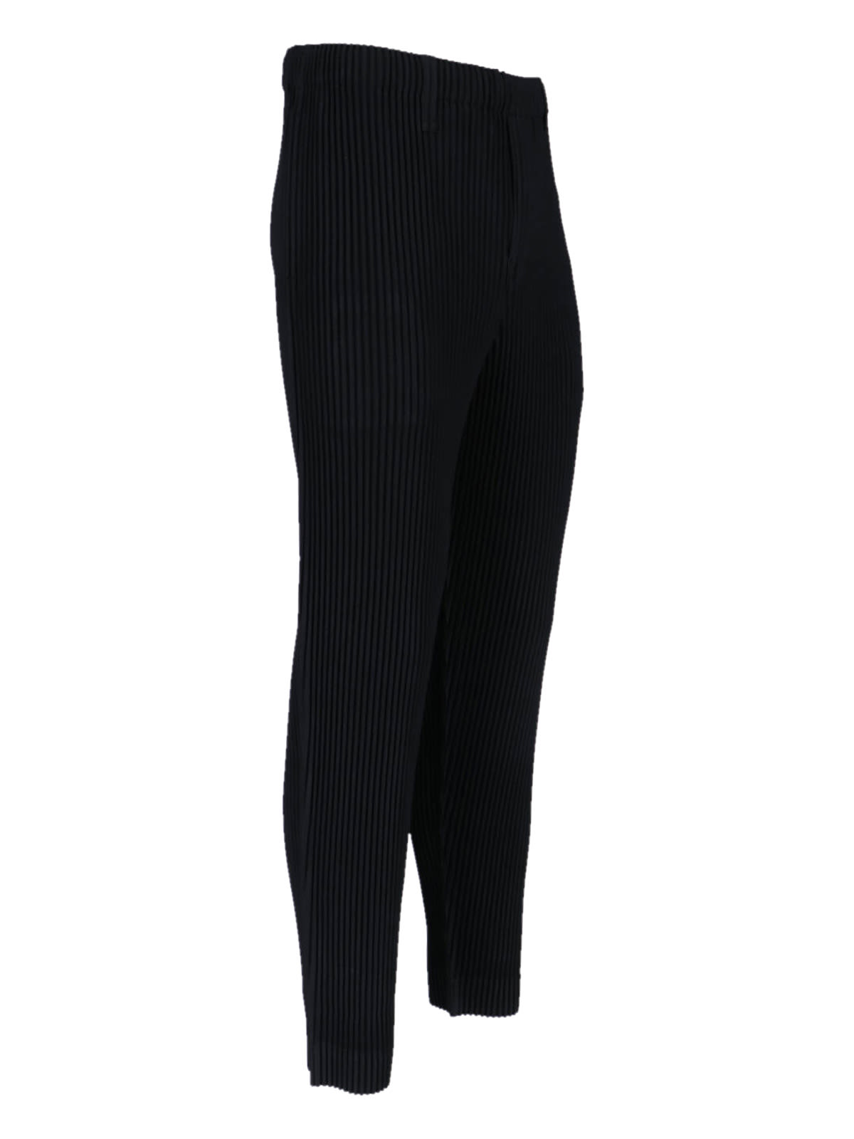 Shop Issey Miyake Pleated Pants In Black
