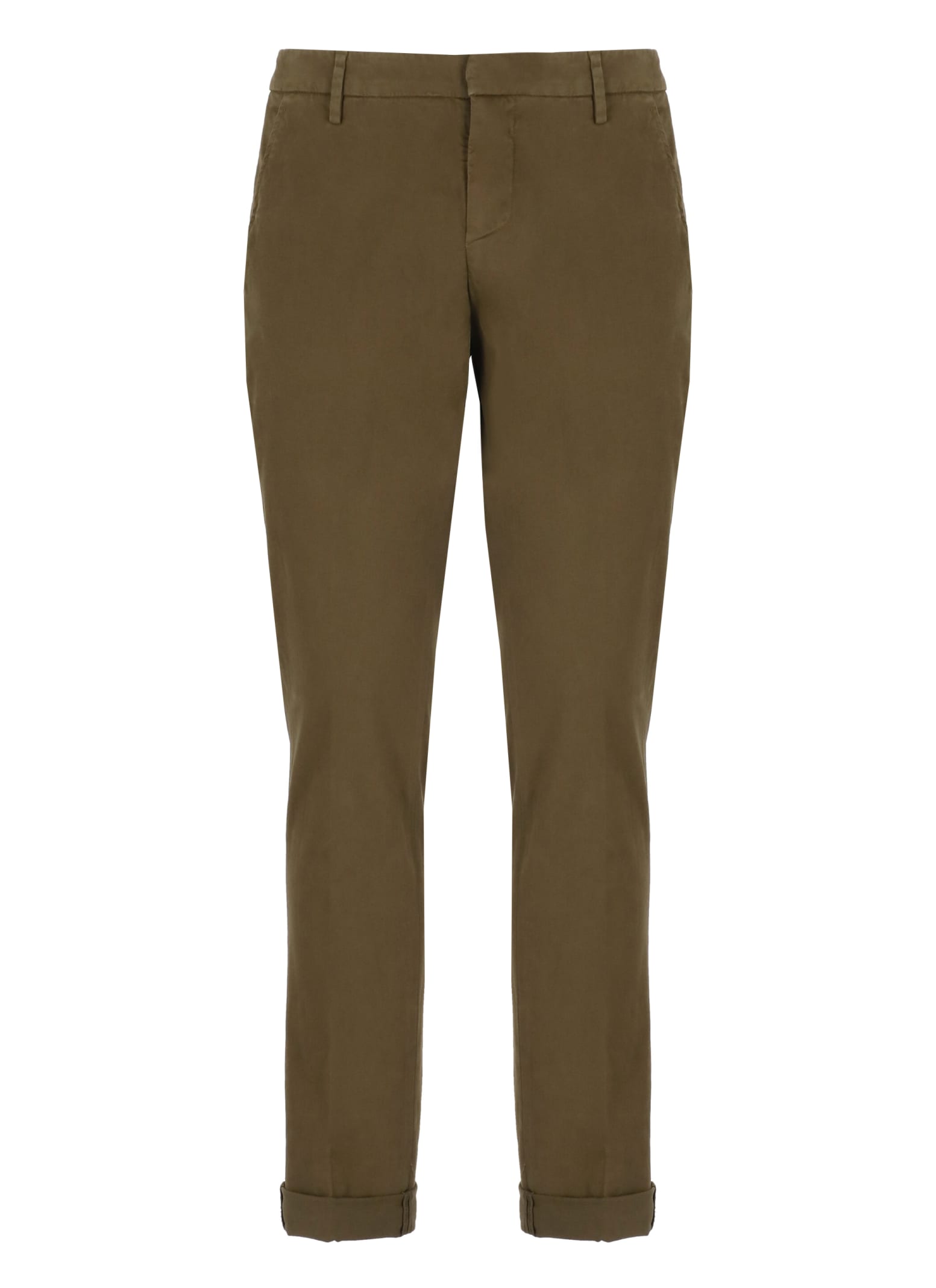 Shop Dondup Gaubert Pants In Brown