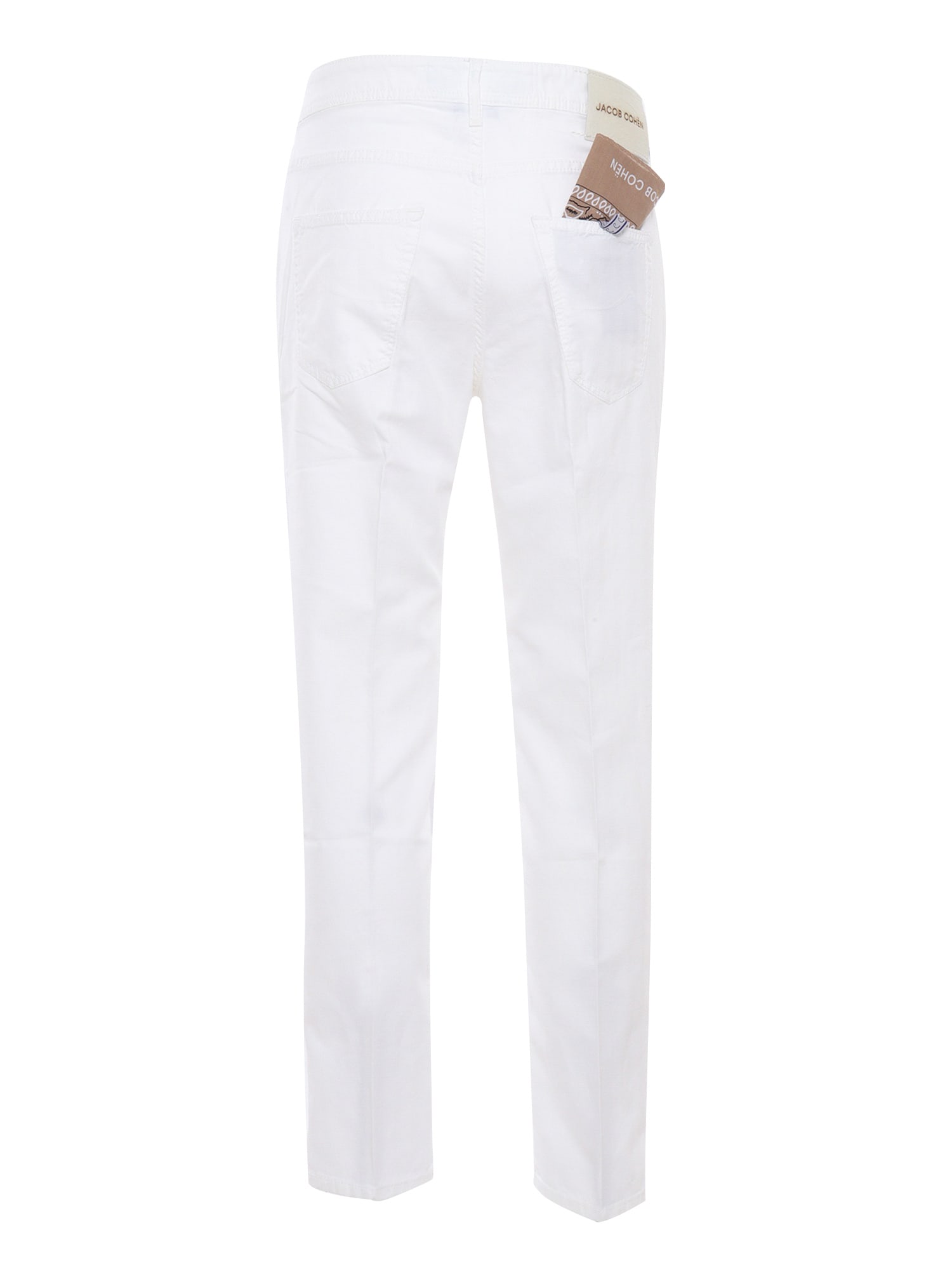 Shop Jacob Cohen White Trousers