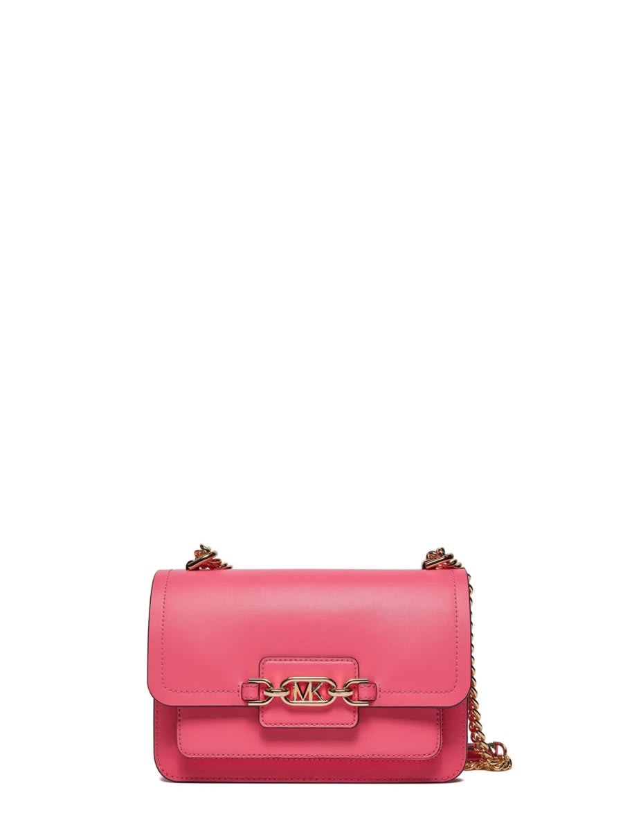 Shop Michael Kors Heather Bag In Pink