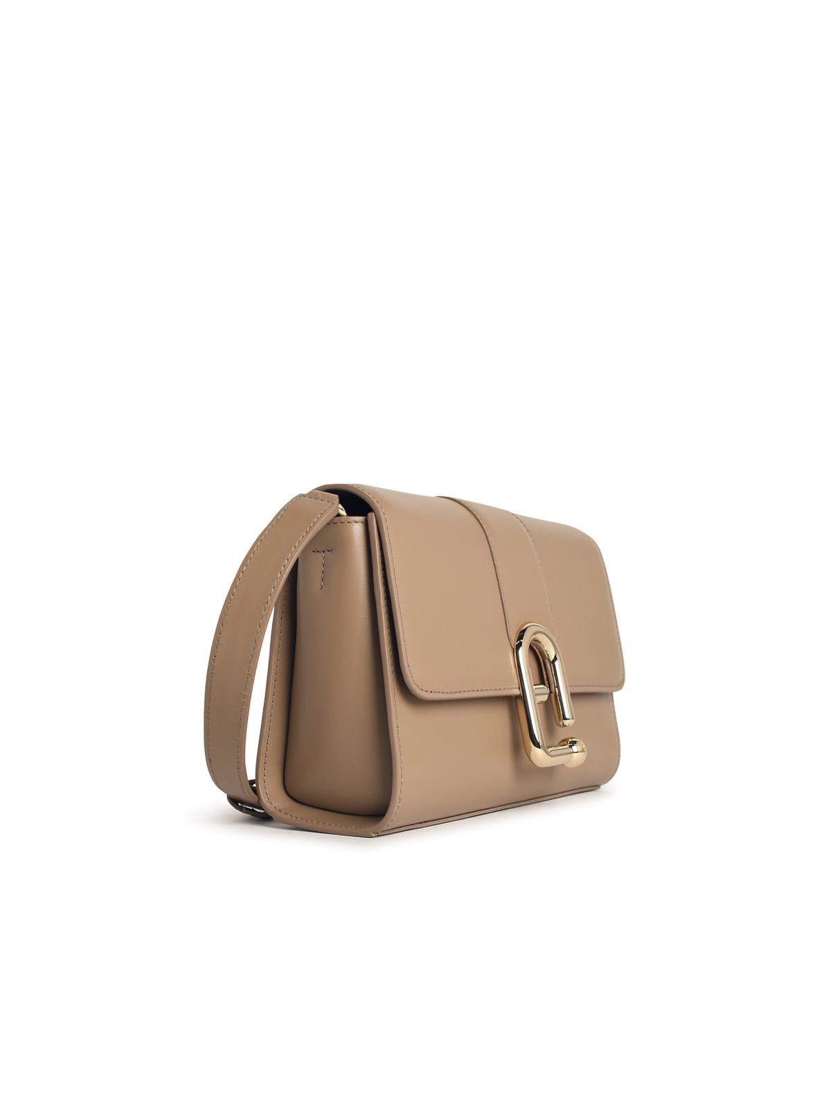 Furla Small Urban S Leather Crossbody Bag In Brown