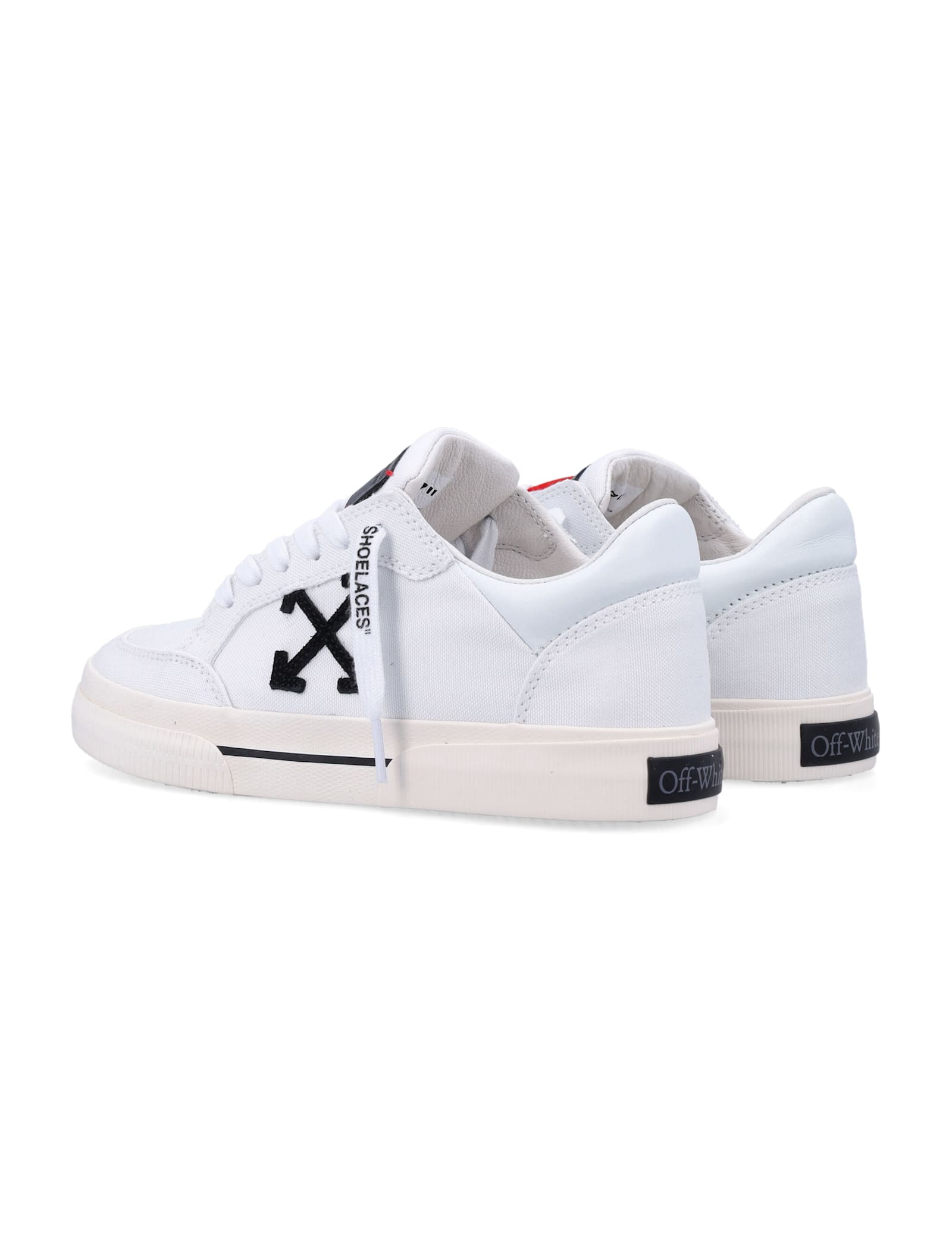 Off-white Vulcanized Womans Sneakers In White