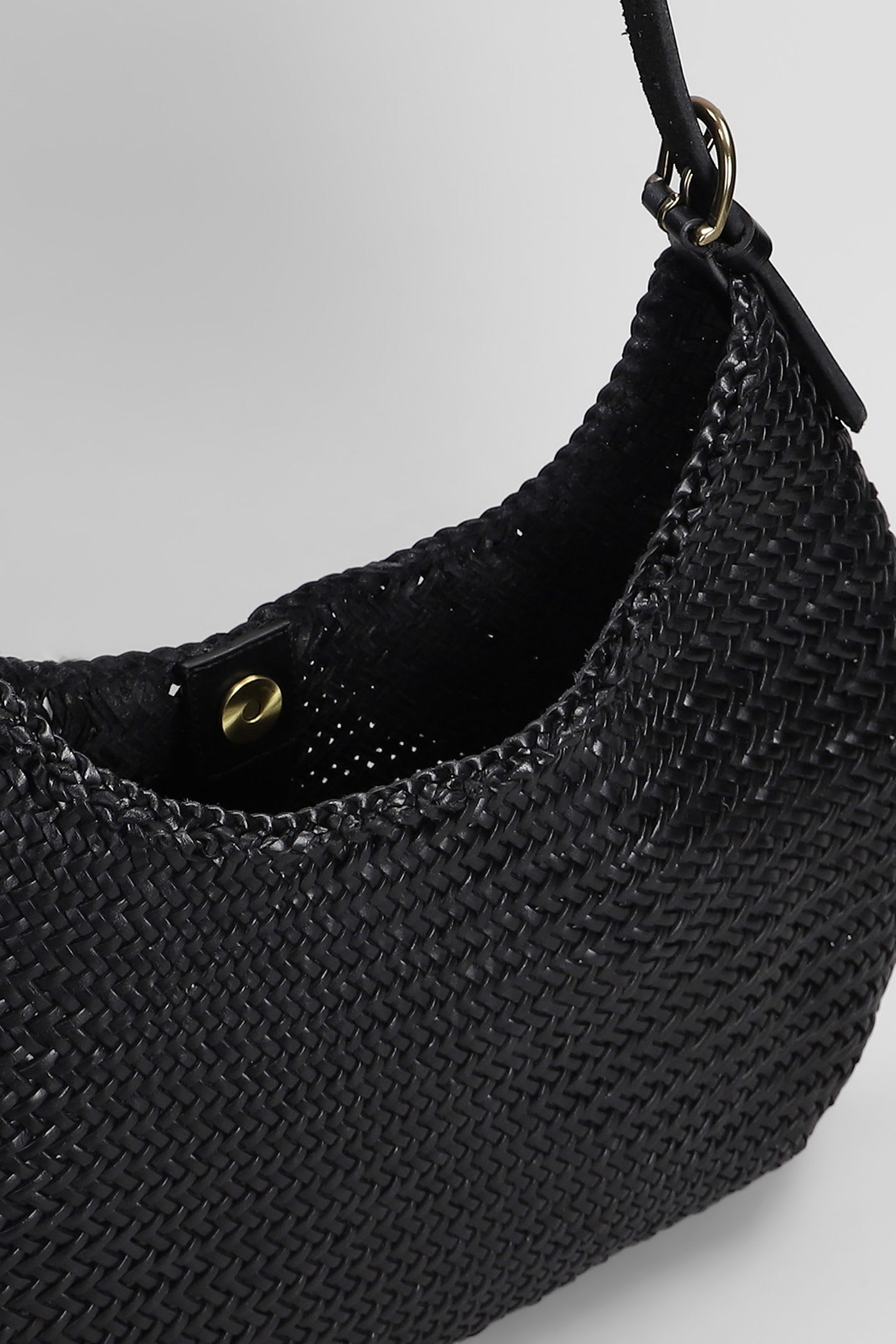 Dragon Diffusion Half Moon Large Bag In Black