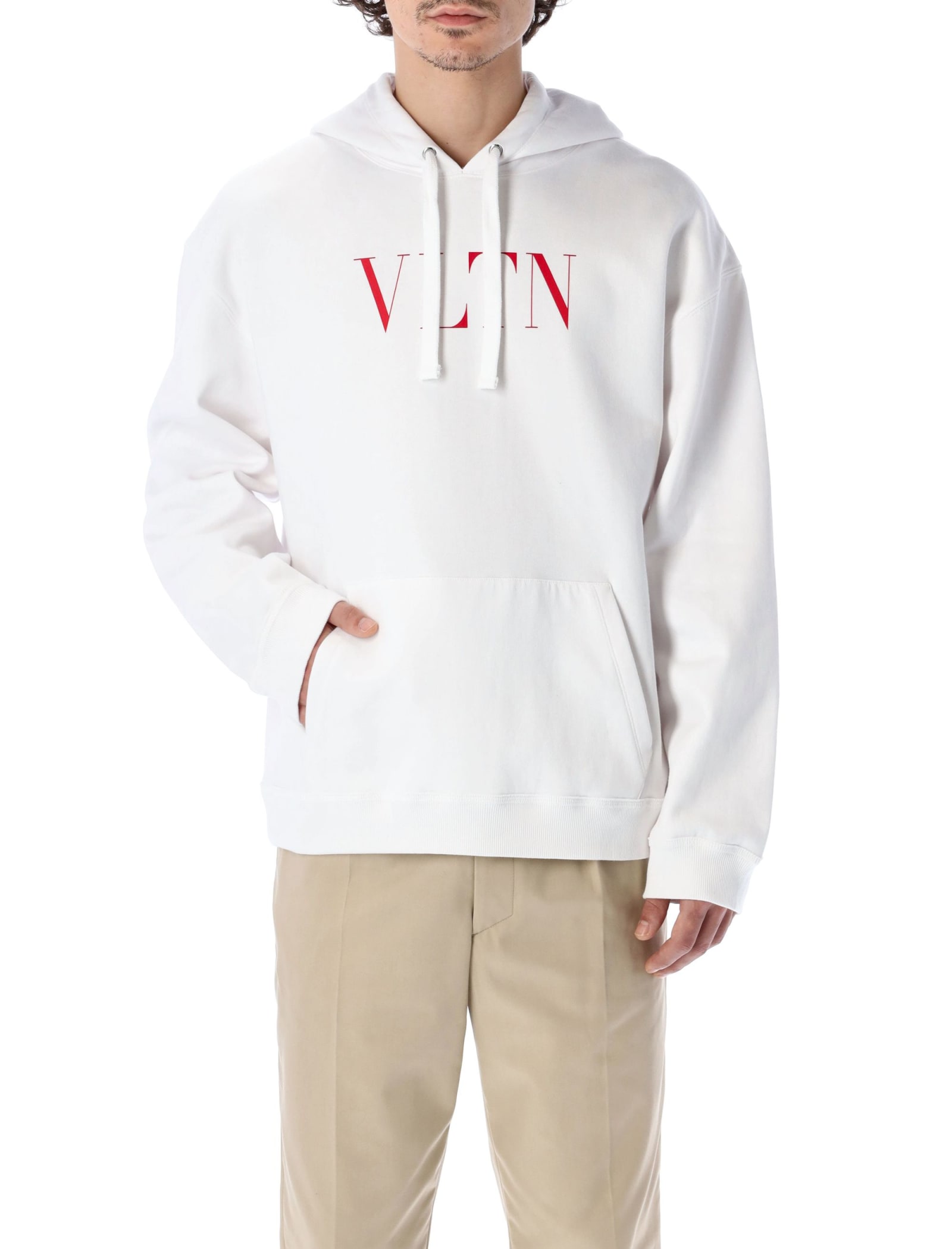 Valentino Logo Hoodie Sweatshirt