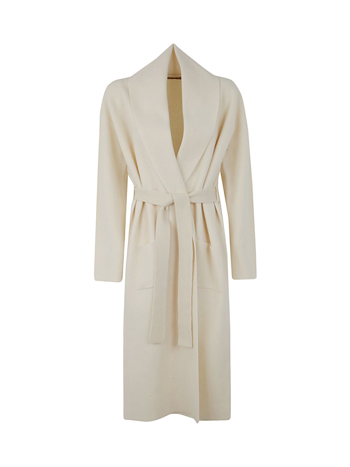 Nuur Beatrix Trench In White