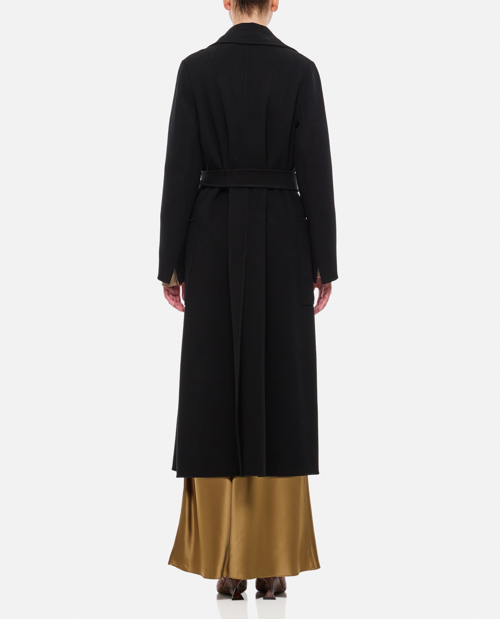 Shop 's Max Mara Paolore Coat In Black