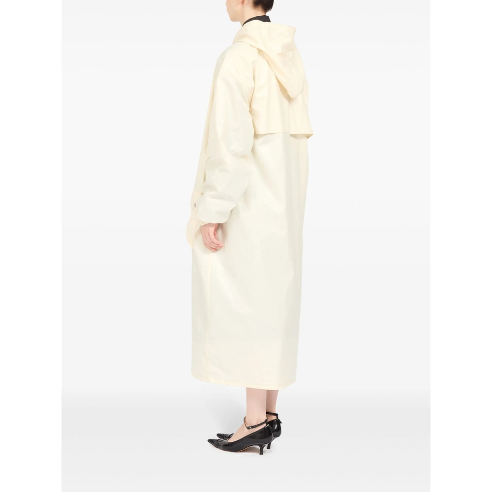 Maison Margiela Single-breasted Trench Coat In Neutral