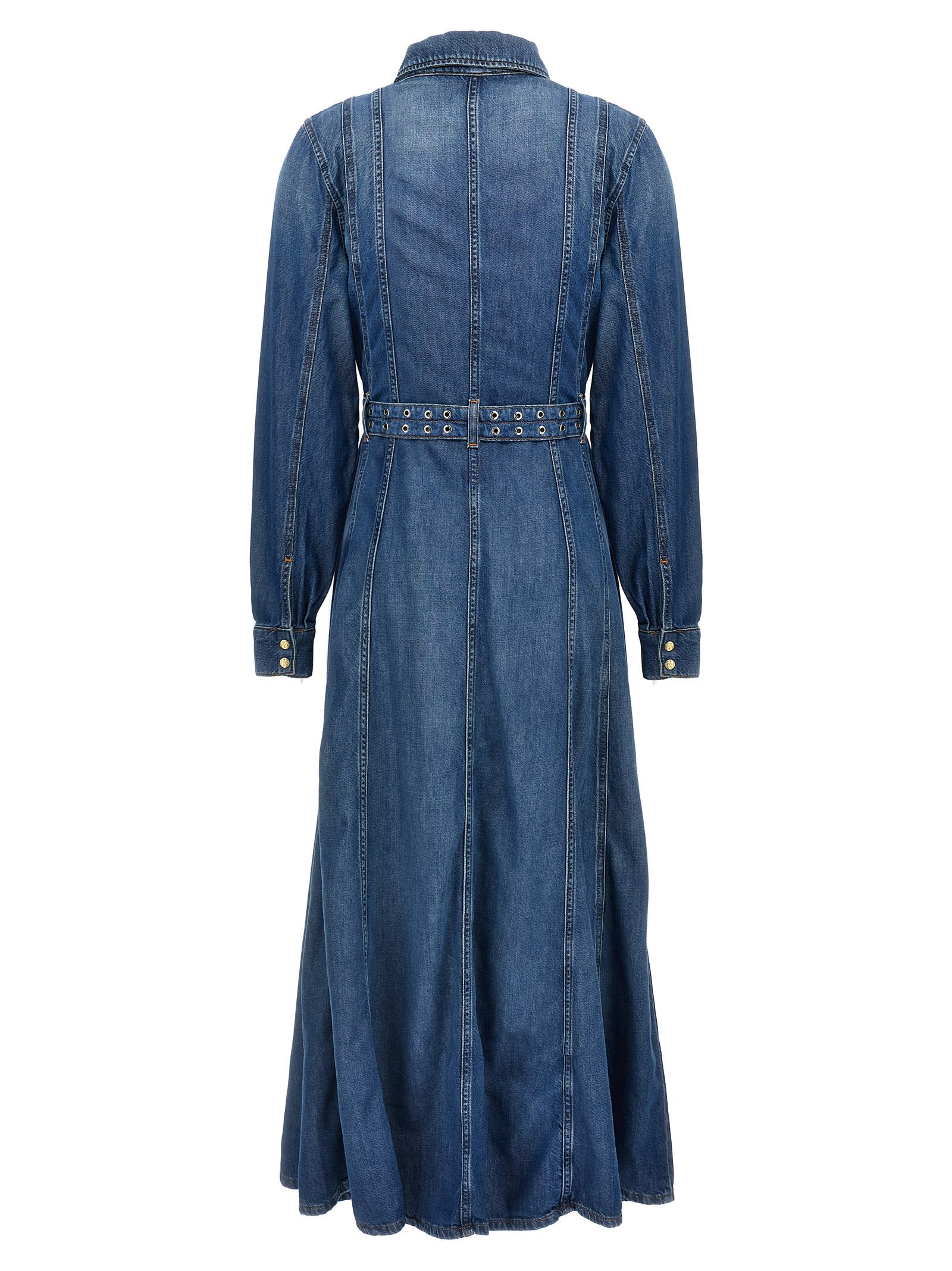 GANNI MAXI DENIM DRESS