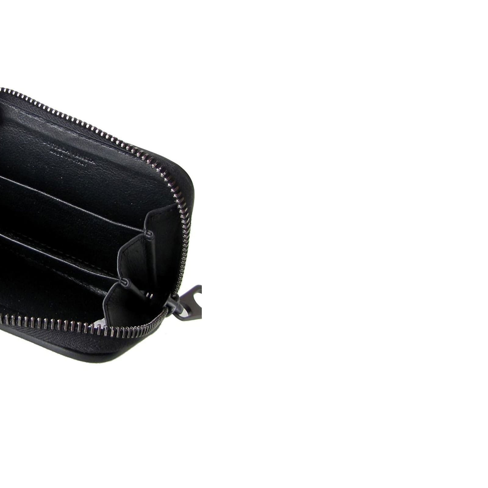 Shop Bottega Veneta Intrecciato Wallet In Black