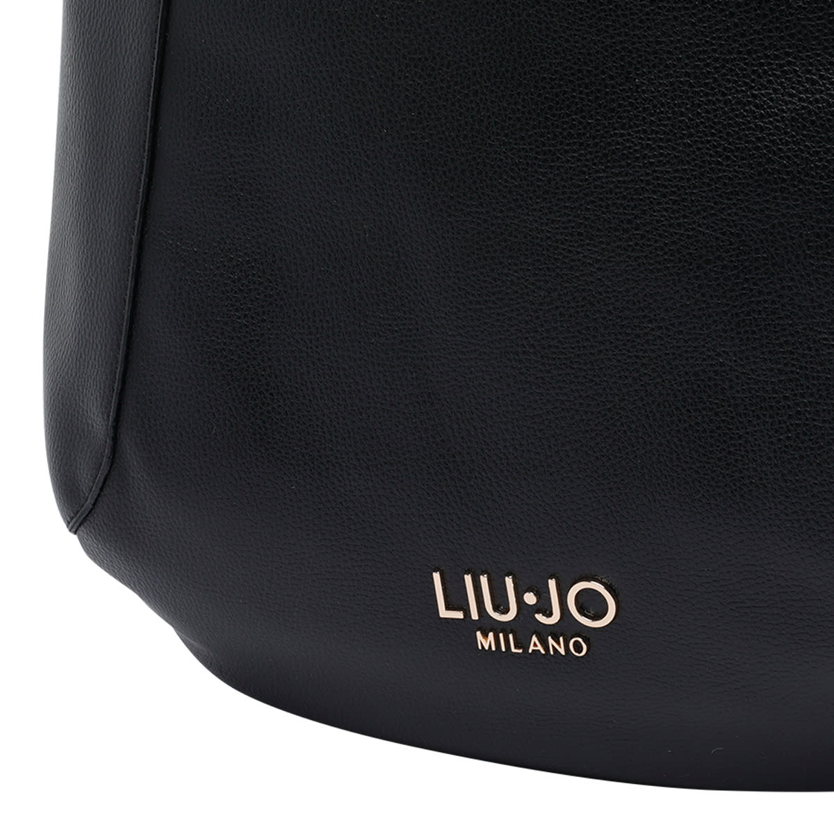 Liu •jo Curved-handle Satchel In Black