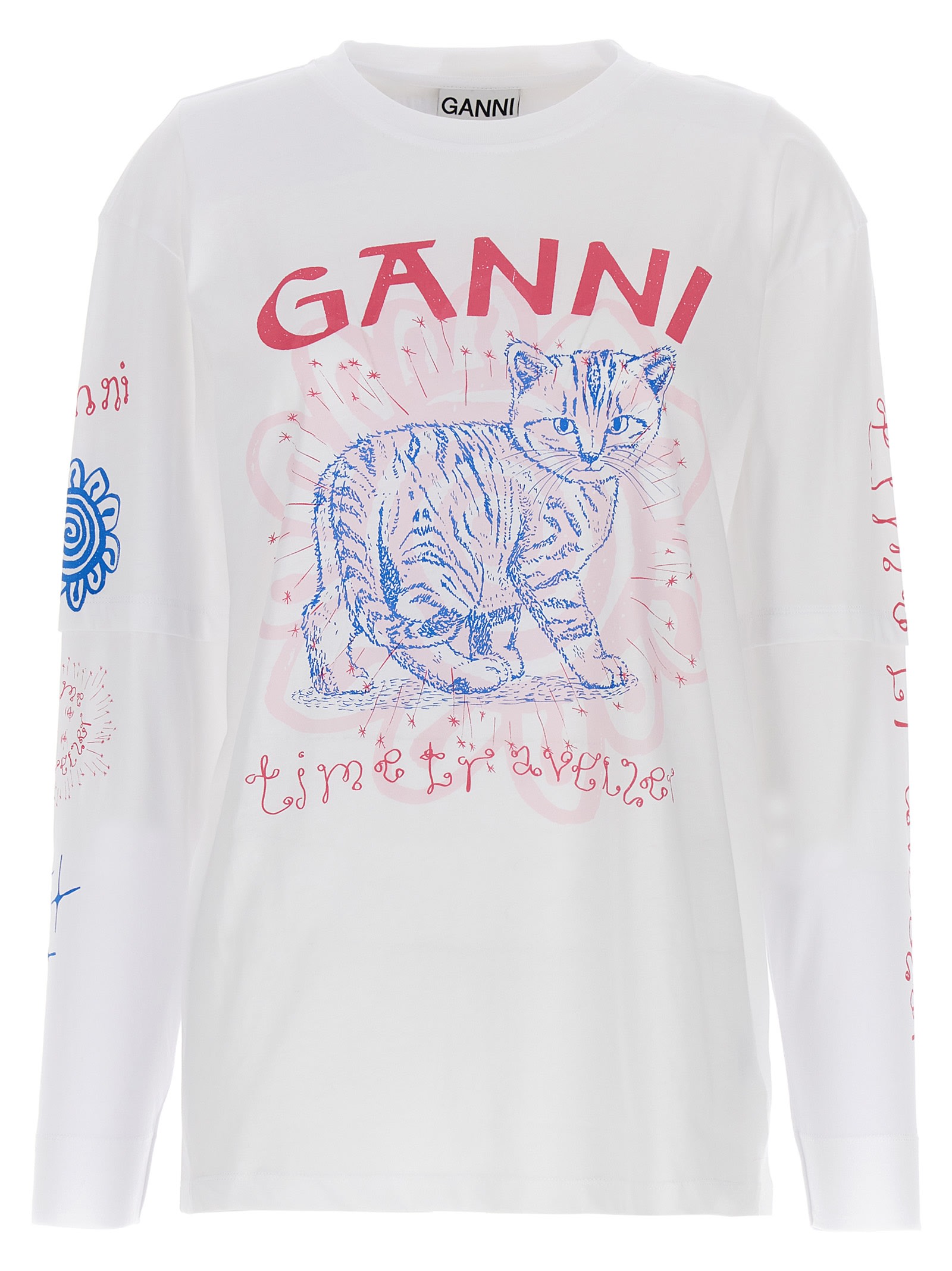 Ganni Cat T-shirt | Smart Closet