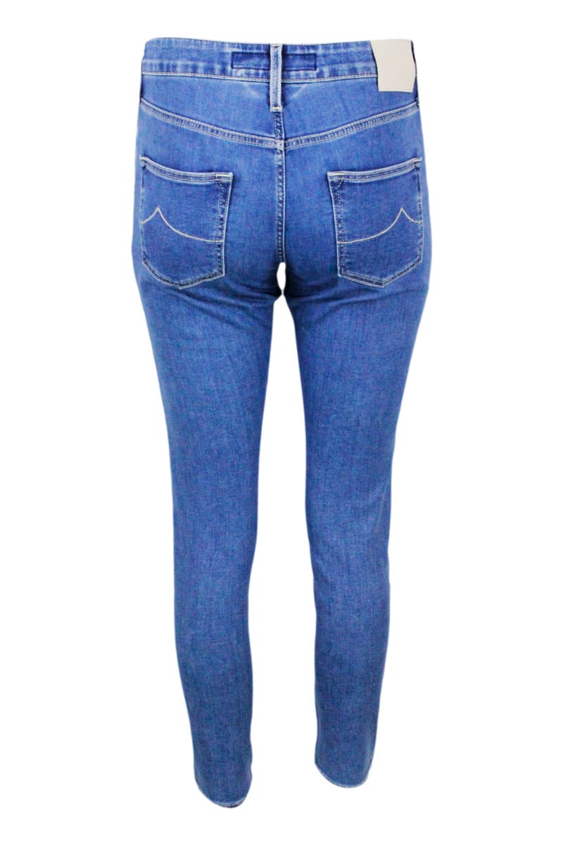 Jacob Cohen Trousers In Denim