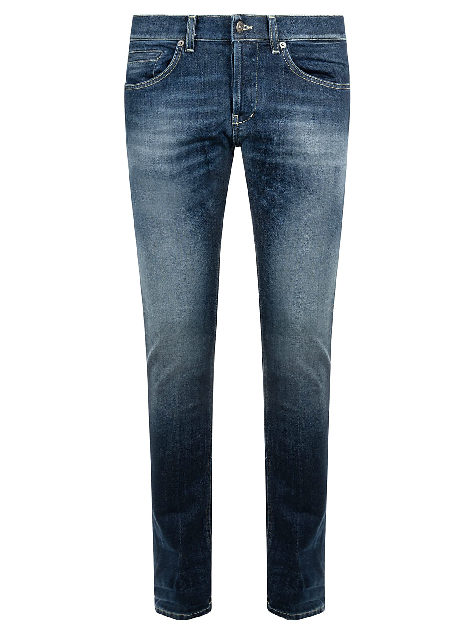 Shop Dondup Skinny Fit Buttoned Jeans In C