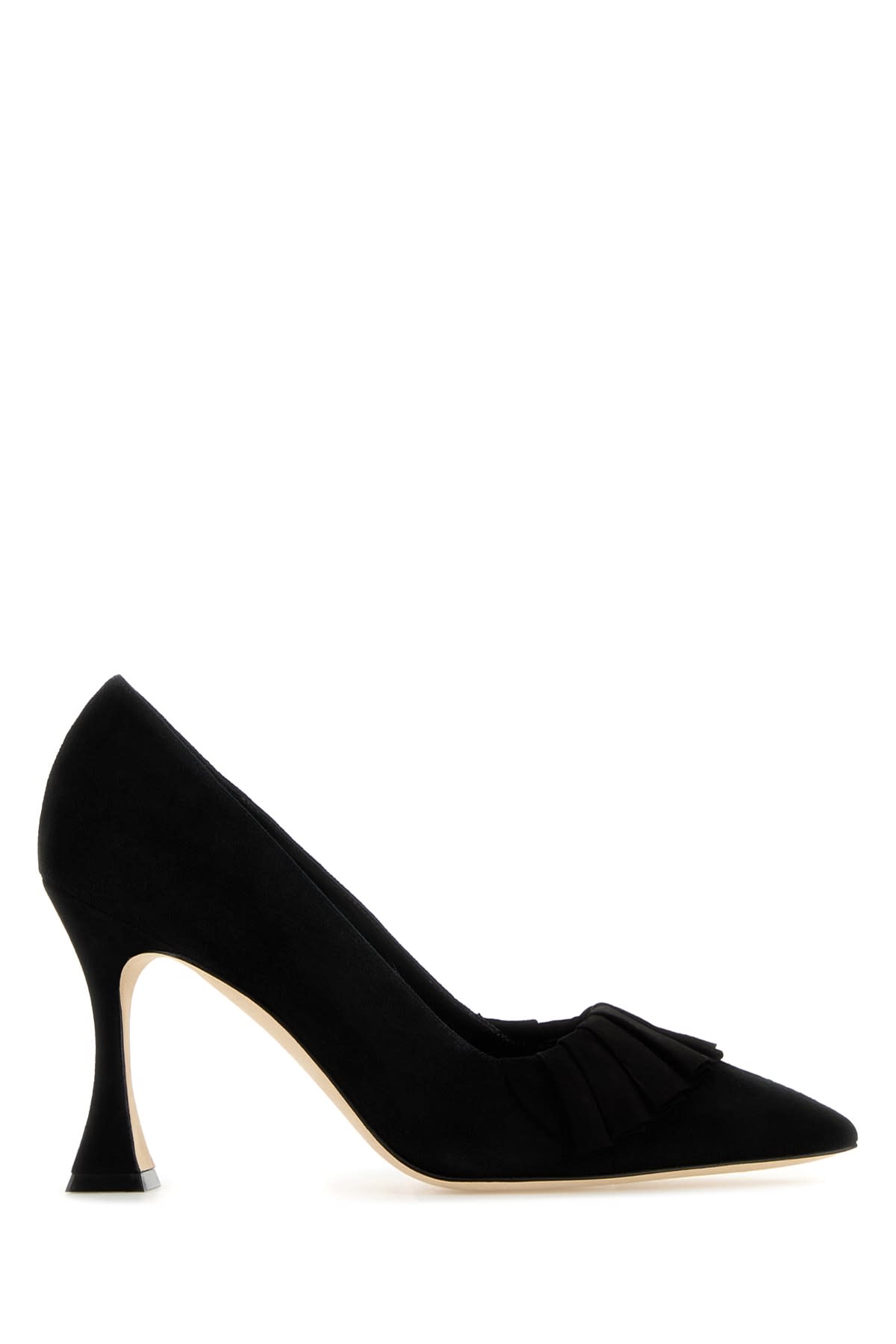 Manolo Blahnik Women Agasia Samba Sc Fabio 105 In Blck