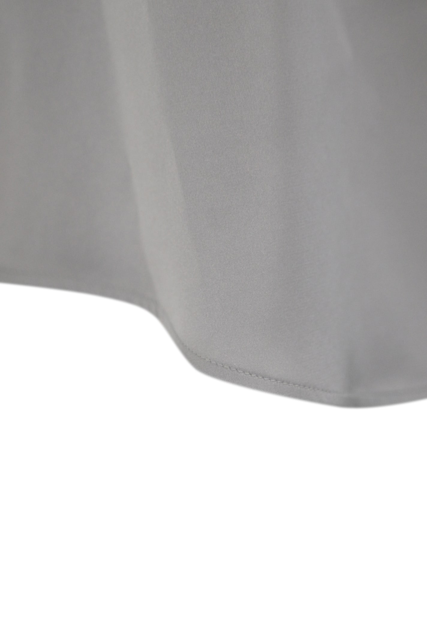 D Exterior Fluid Satin Tank Top In Gray