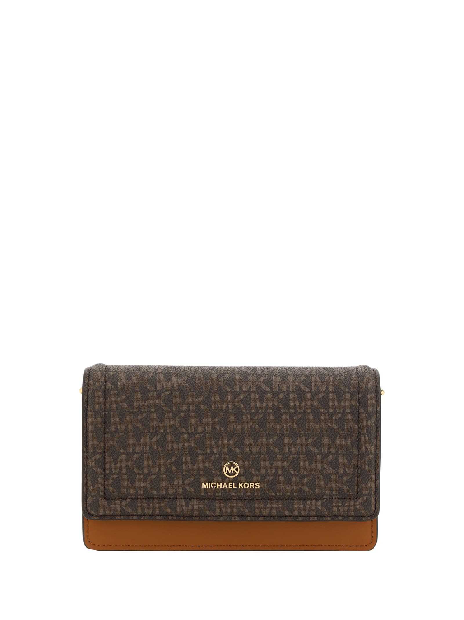 Michael Kors Jet Set Charm Shoulder Bag In Brown
