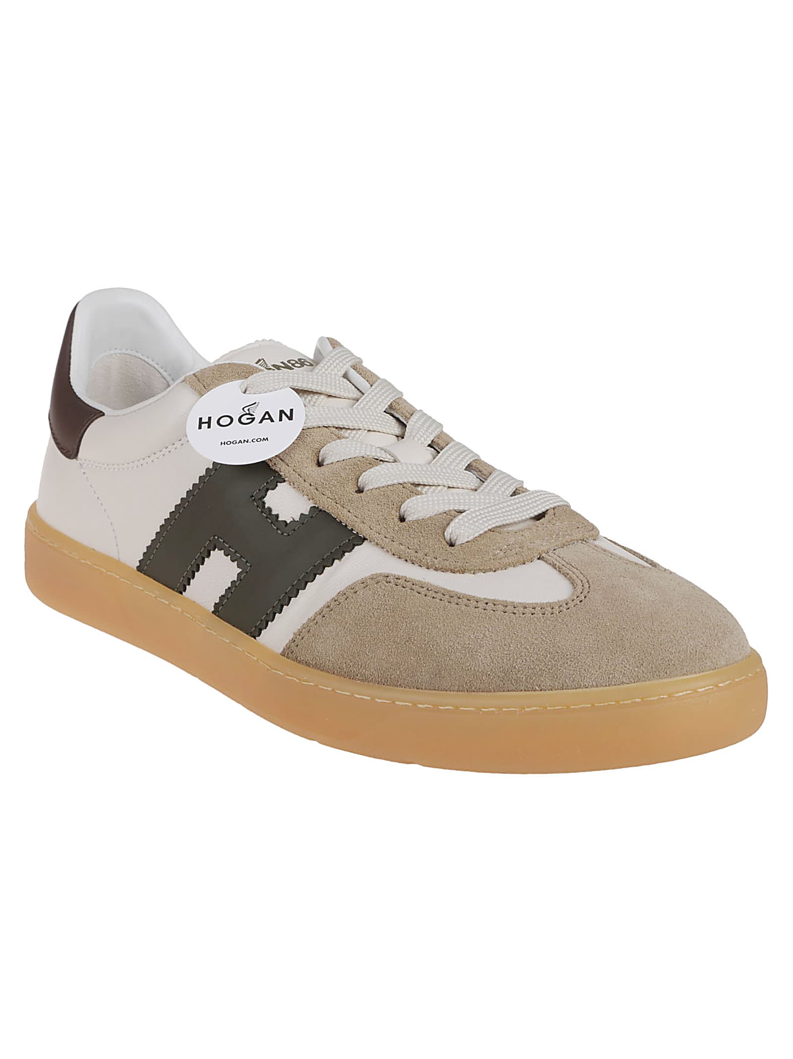 Hogan Cool Leather Low-top Sneakers In White