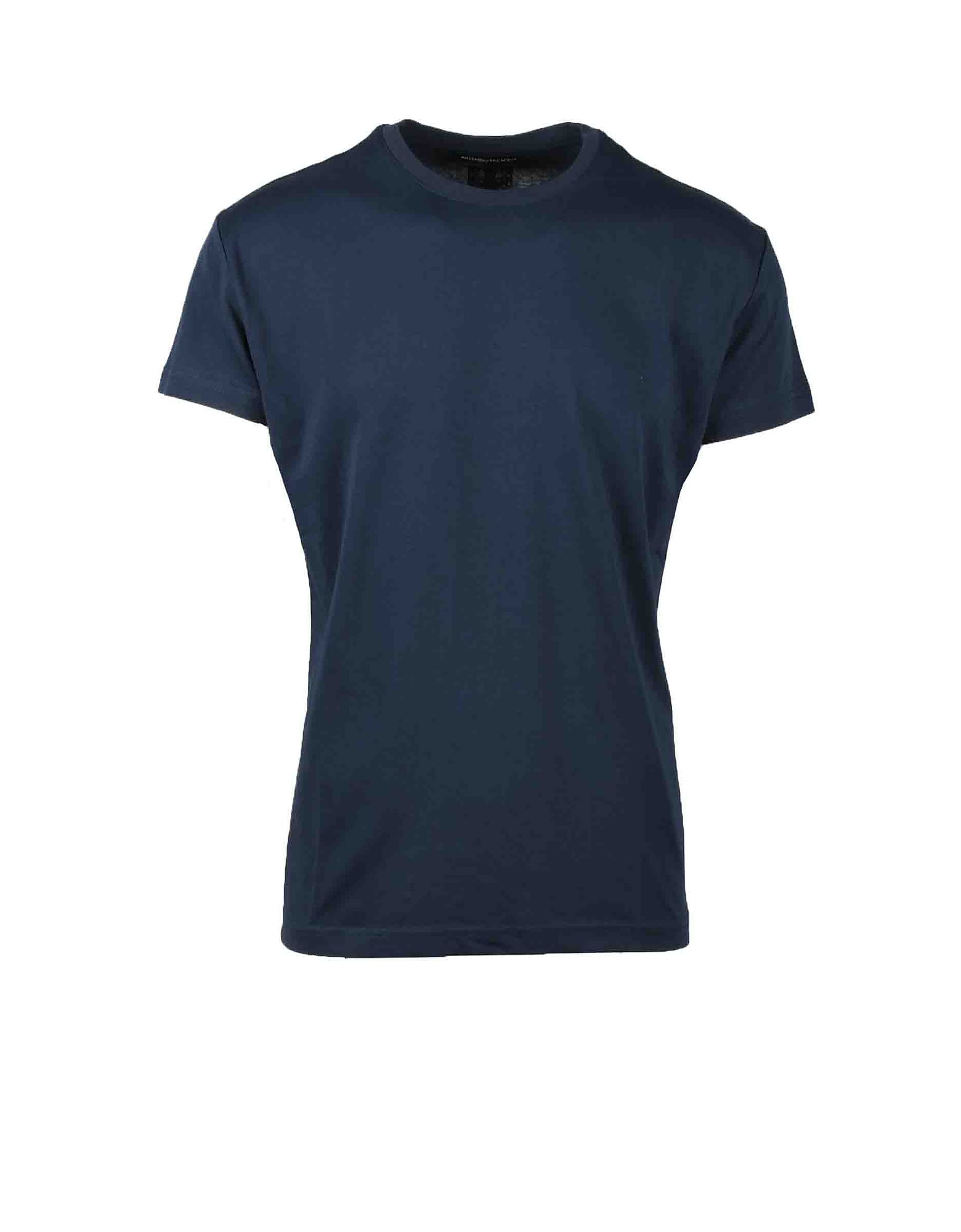 Alessandro Dell'Acqua Mens Blue T-shirt