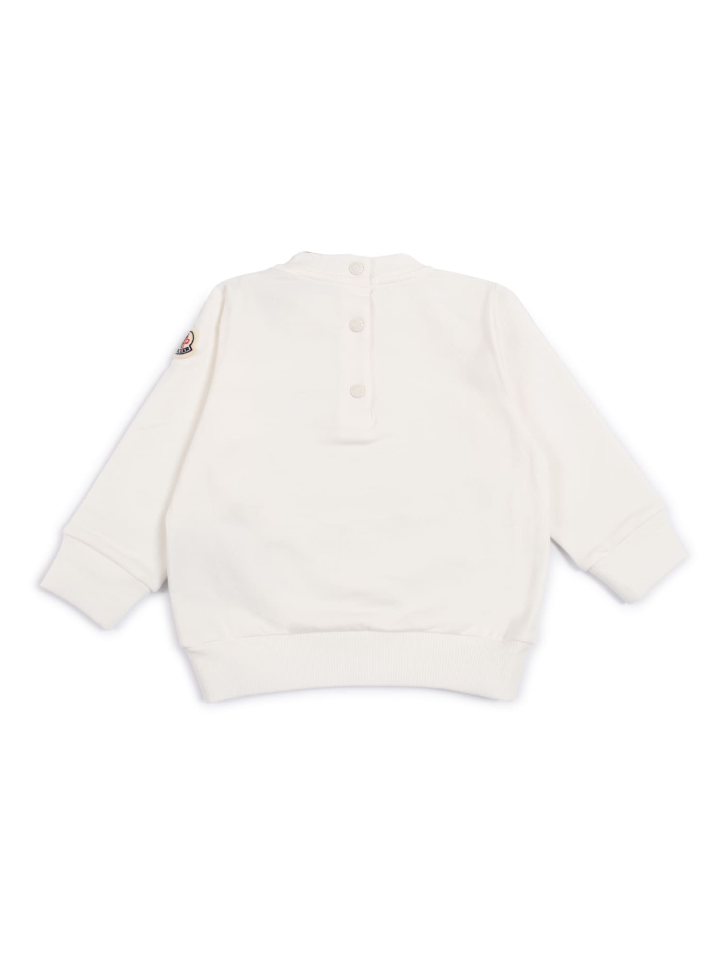 Moncler Sweatshirt In White