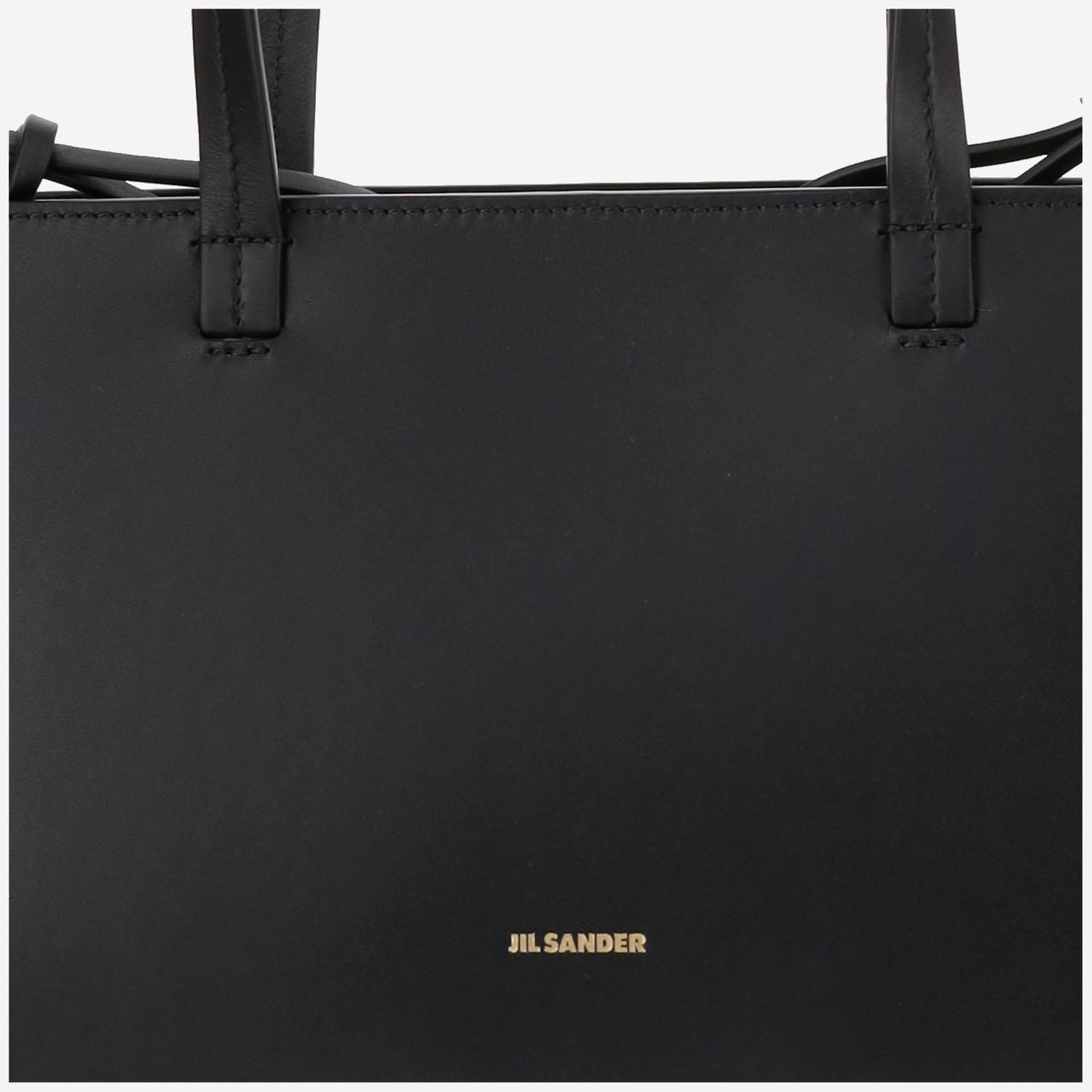 Shop Jil Sander Small Bateau Tote Bag In Black