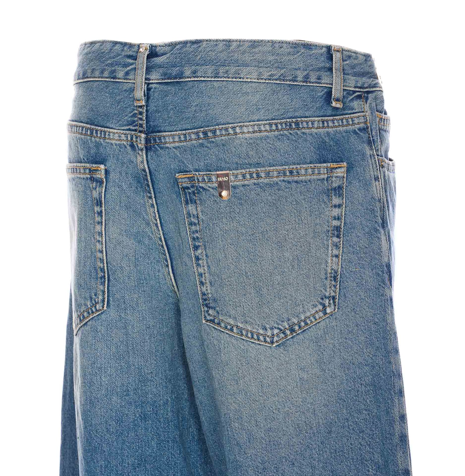 Liu •jo Liu Jo High-rise Baggy Jeans In Blue