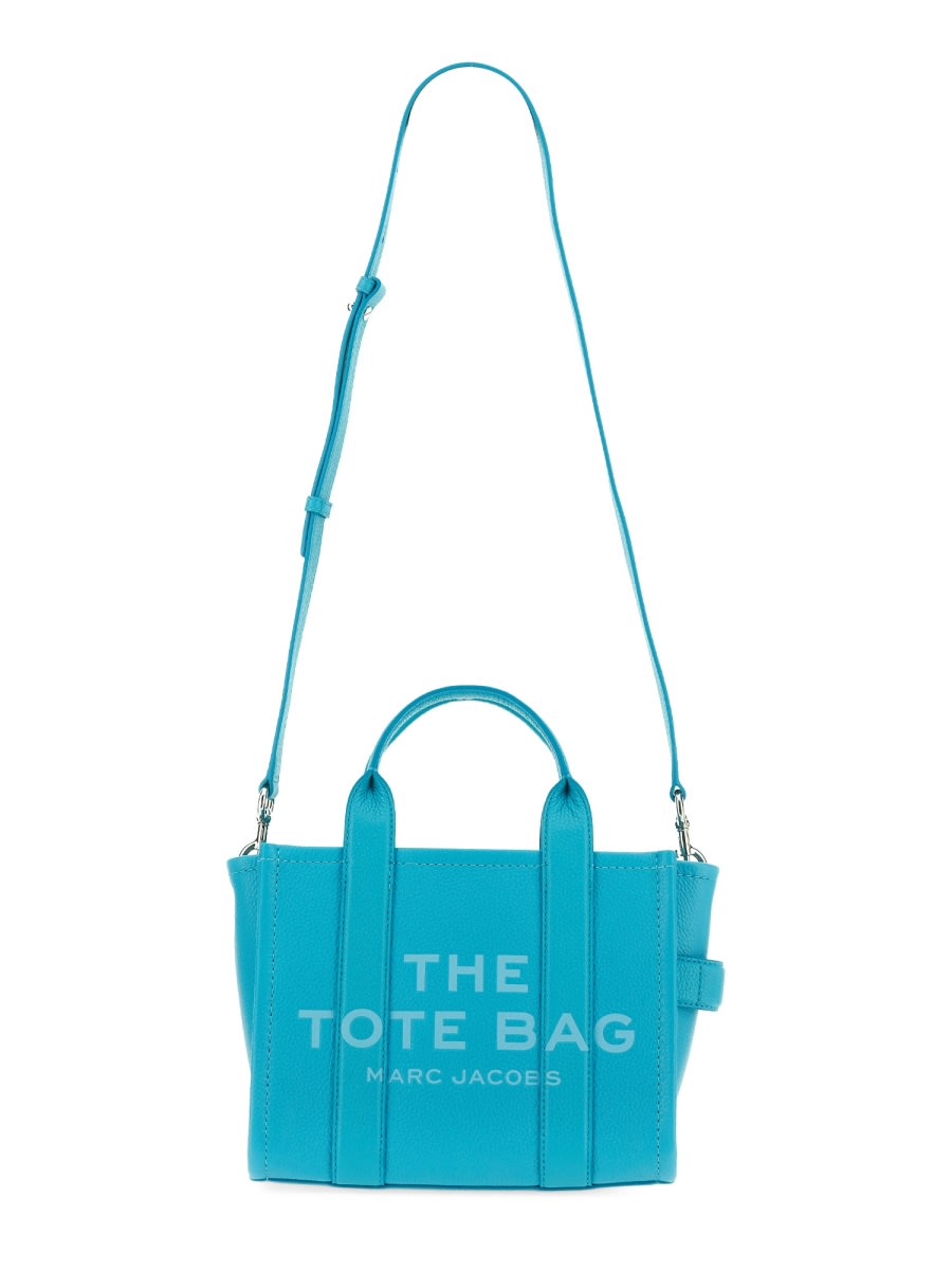 Shop Marc Jacobs The Tote Bag Small In Azure