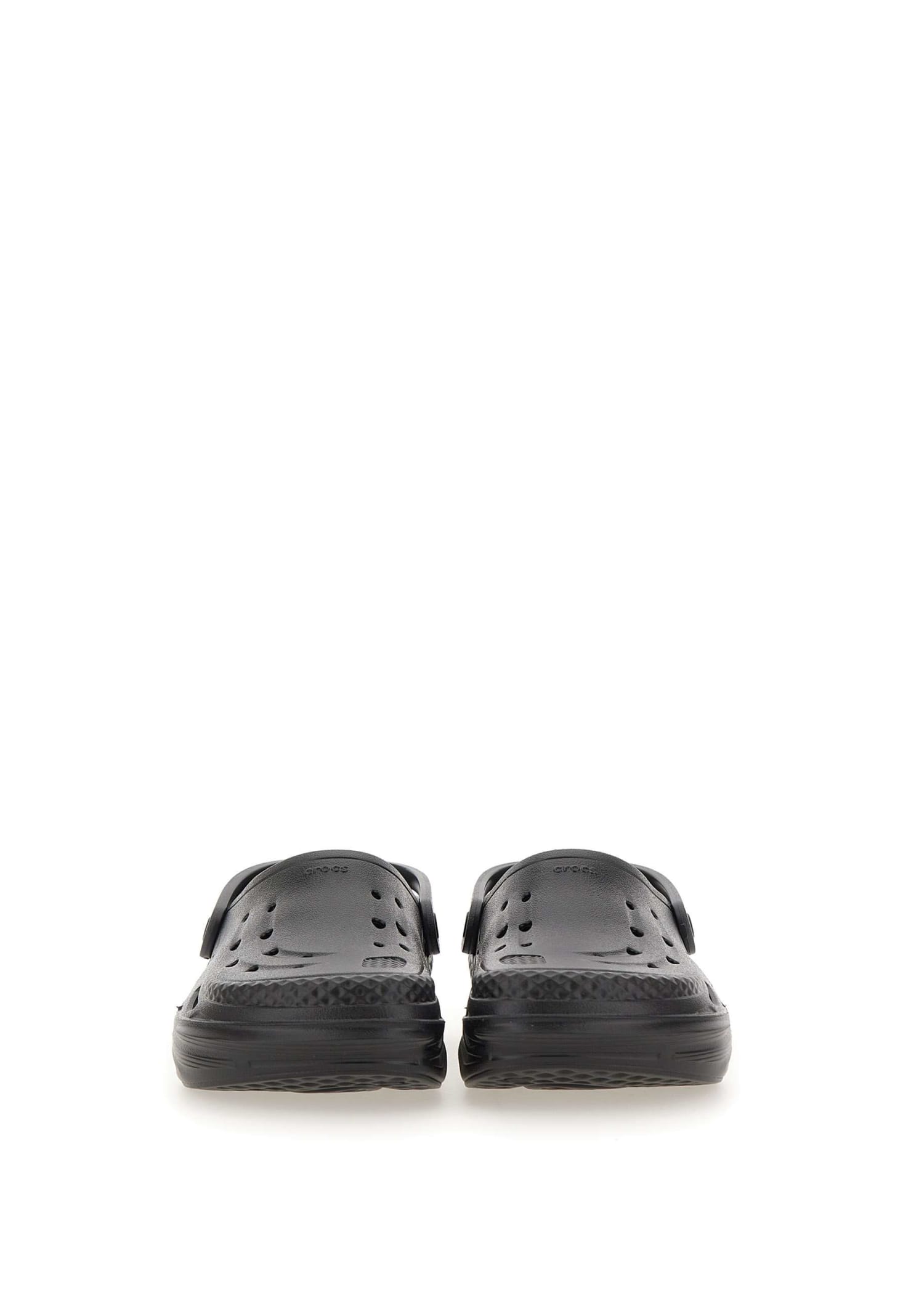 Crocs Off Grid Clog Mules In Black