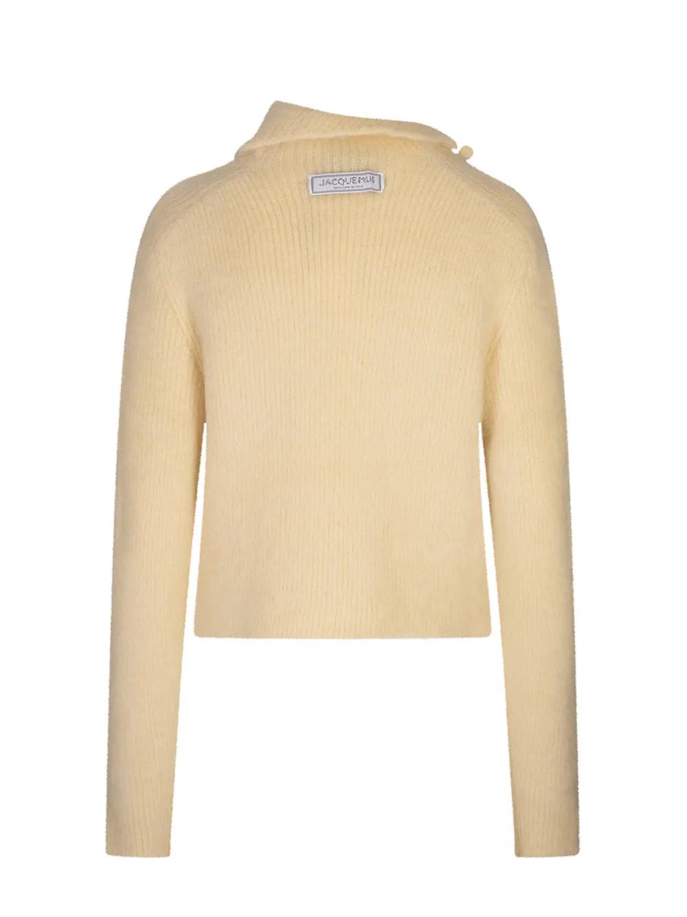 Jacquemus Women Le Pull Marina Sweater In Yellow