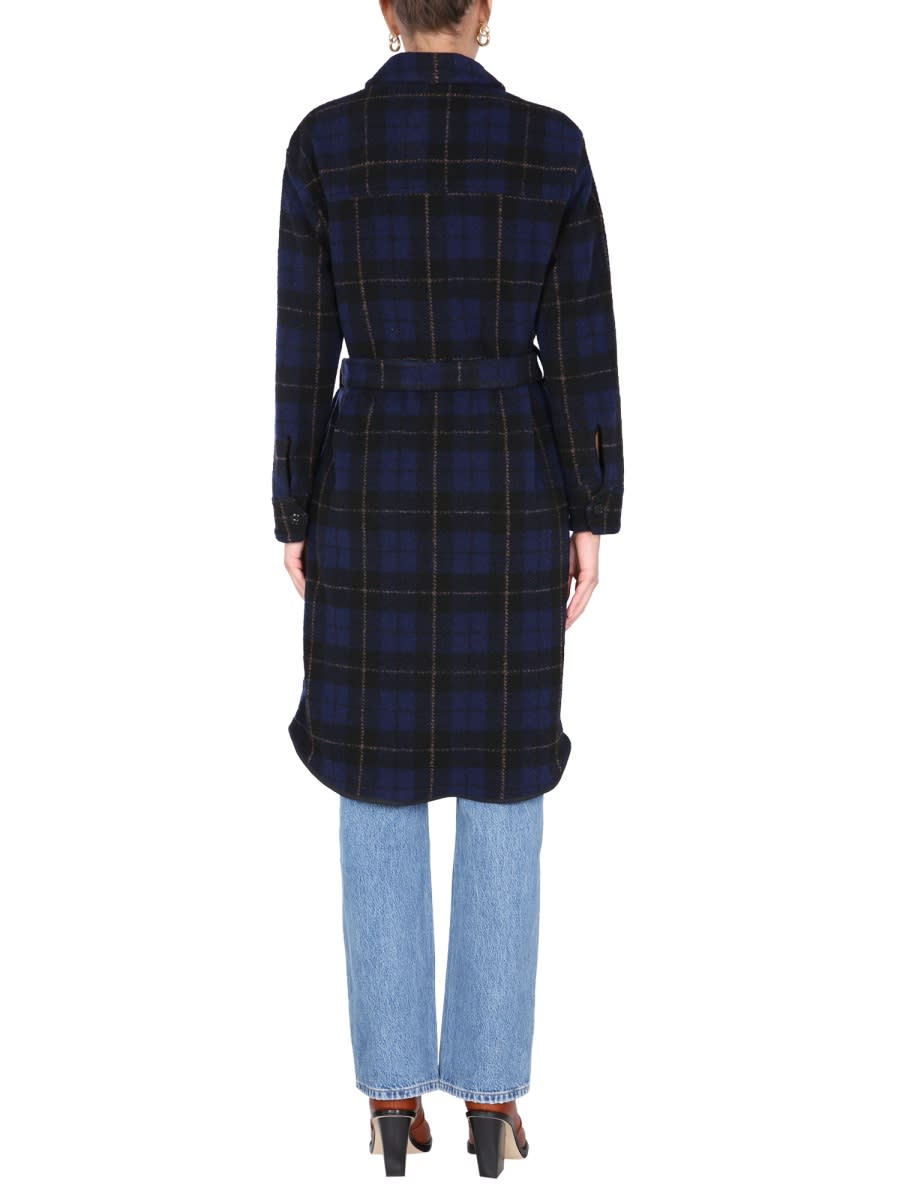 Woolrich Women's Gentry Trench In Blue