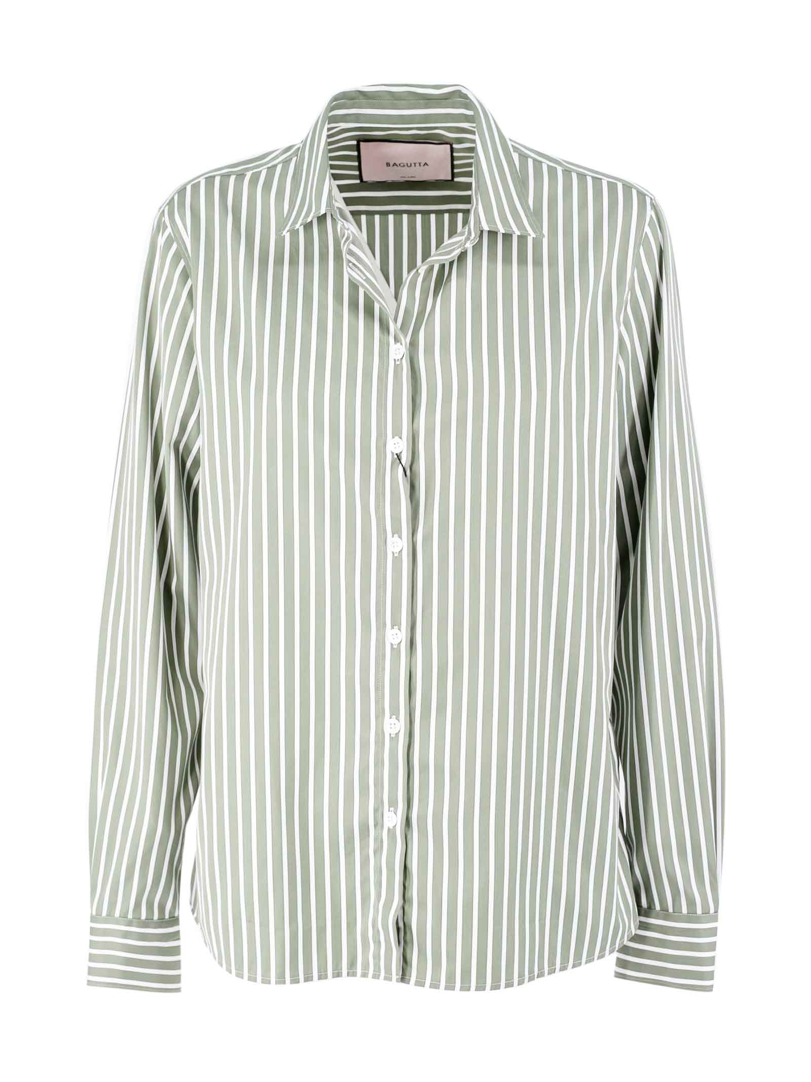 Bagutta Cotton Striped Shirt