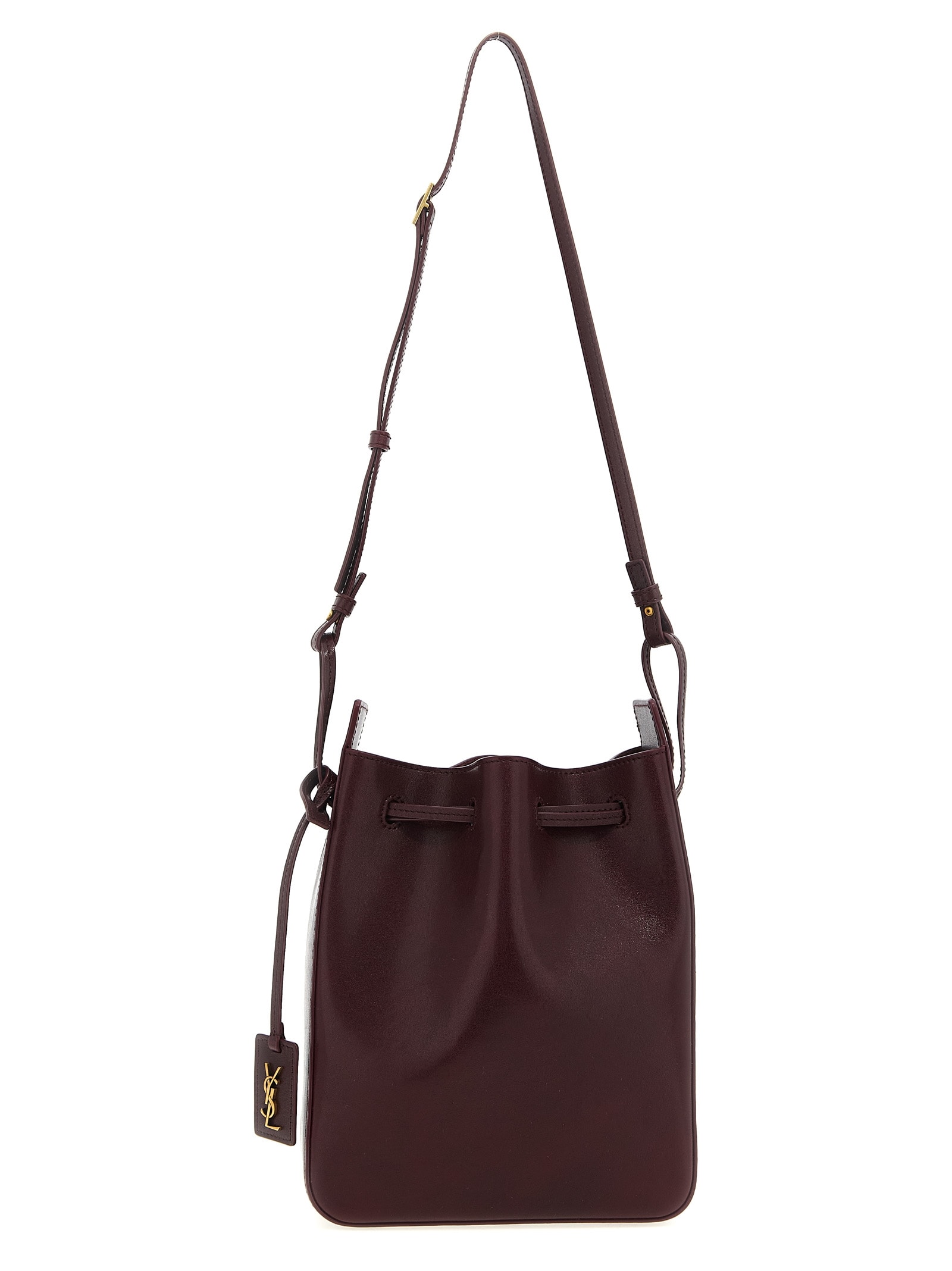 Saint Laurent Leather Bucket Bag