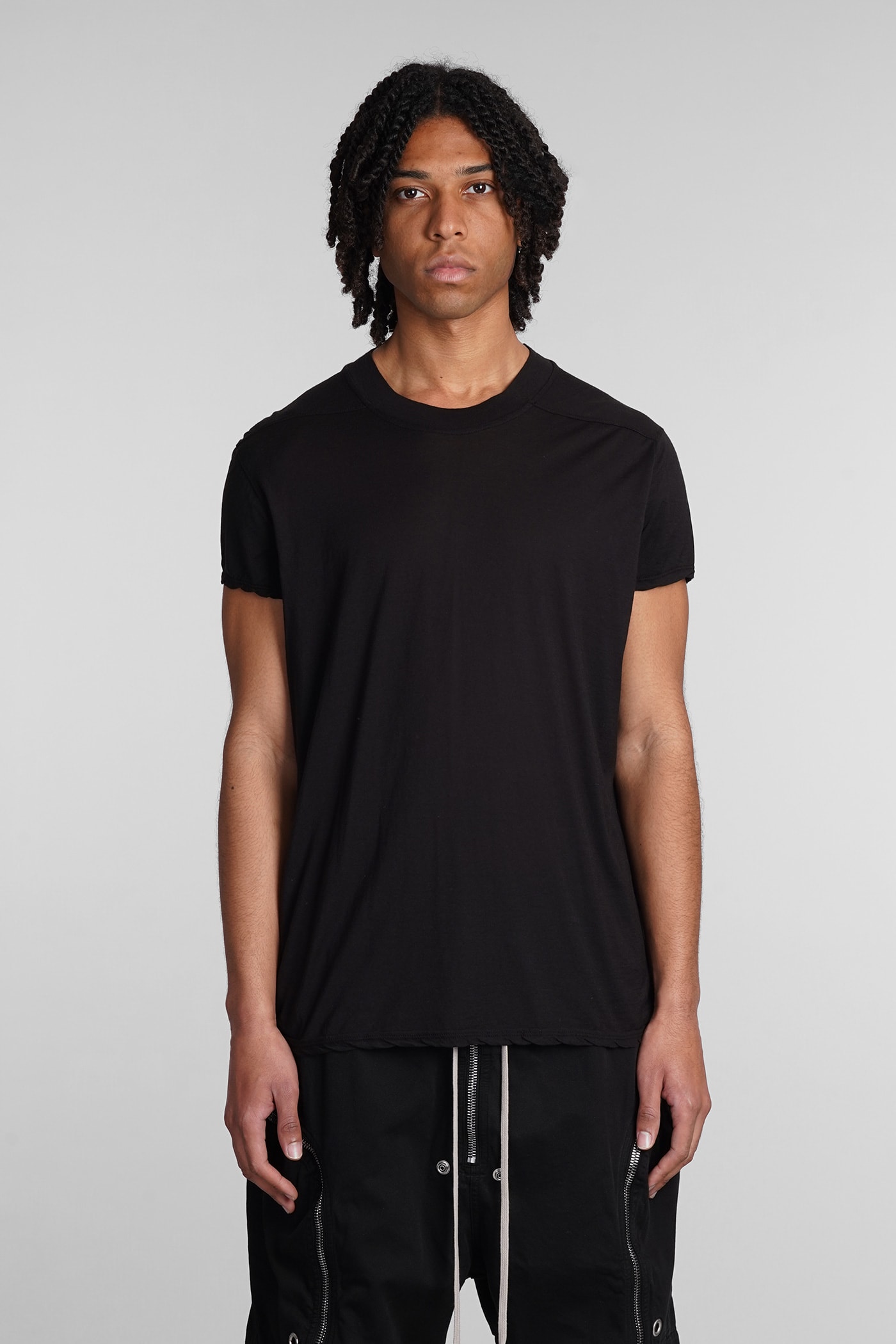 Small Level T T-shirt In Black Cotton