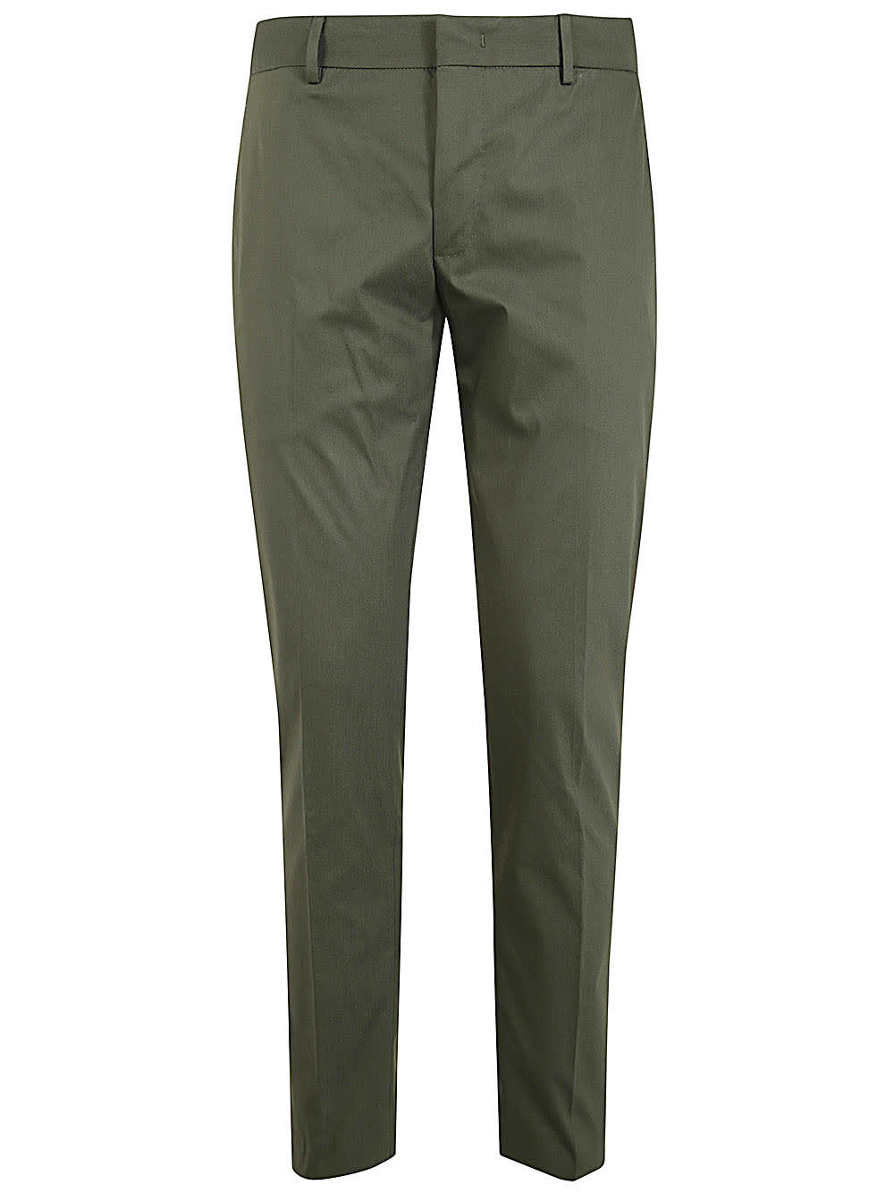 Shop Pt01 Techno Cotton Stretch Cover Epsilon Pants In Green