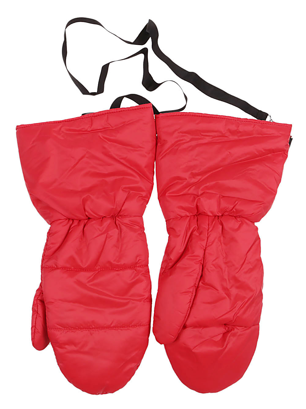 Bacon Little Joy Puffer Gloves In Red