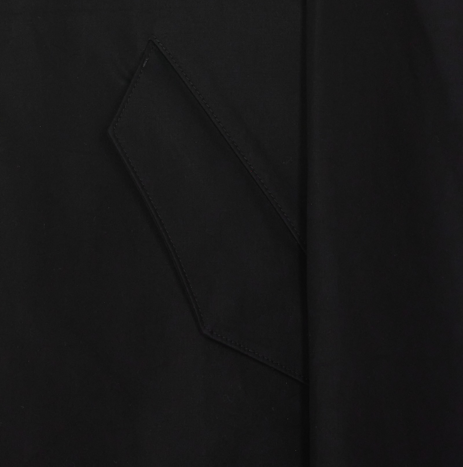 Shop Lemaire Hooded Raincoat In Black