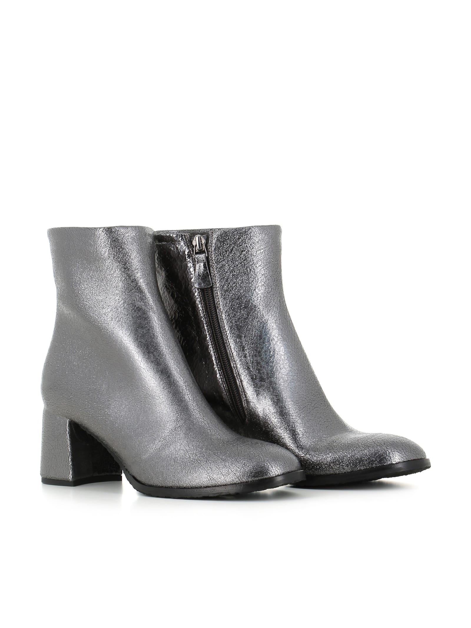 Shop Del Carlo Ankle-boot 11411 In Steel