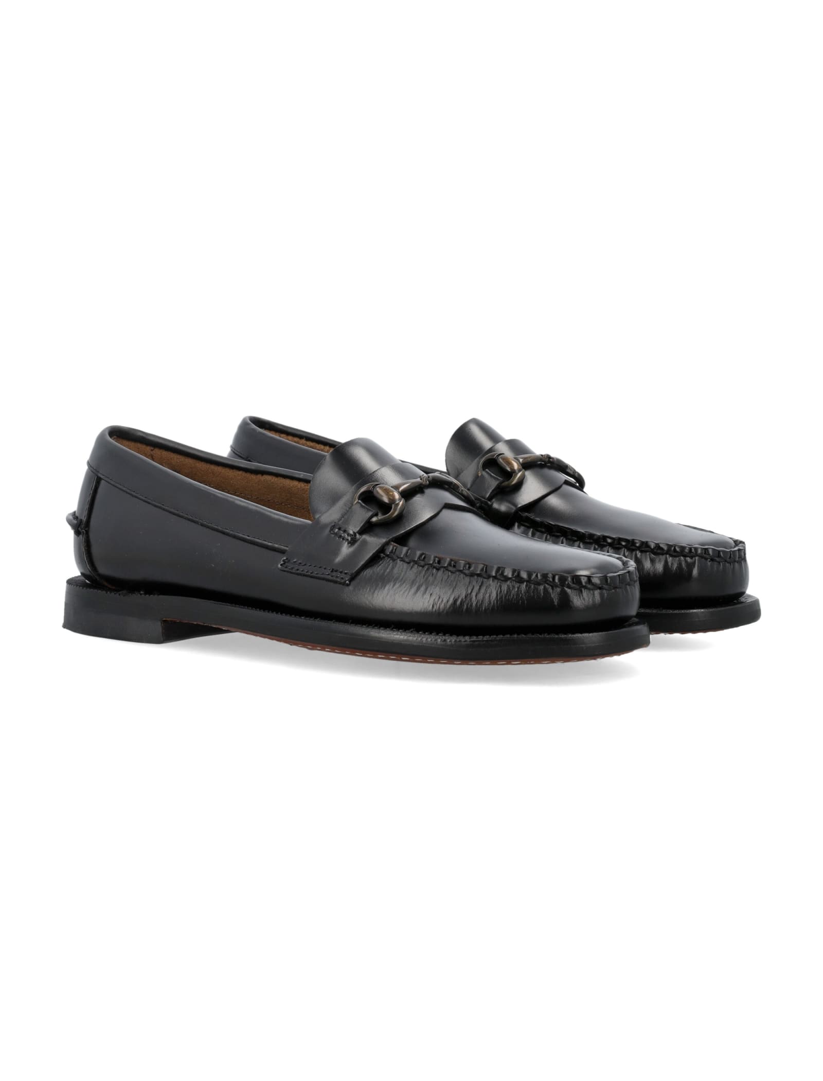 Shop Sebago Classic Joe Loafer In Black