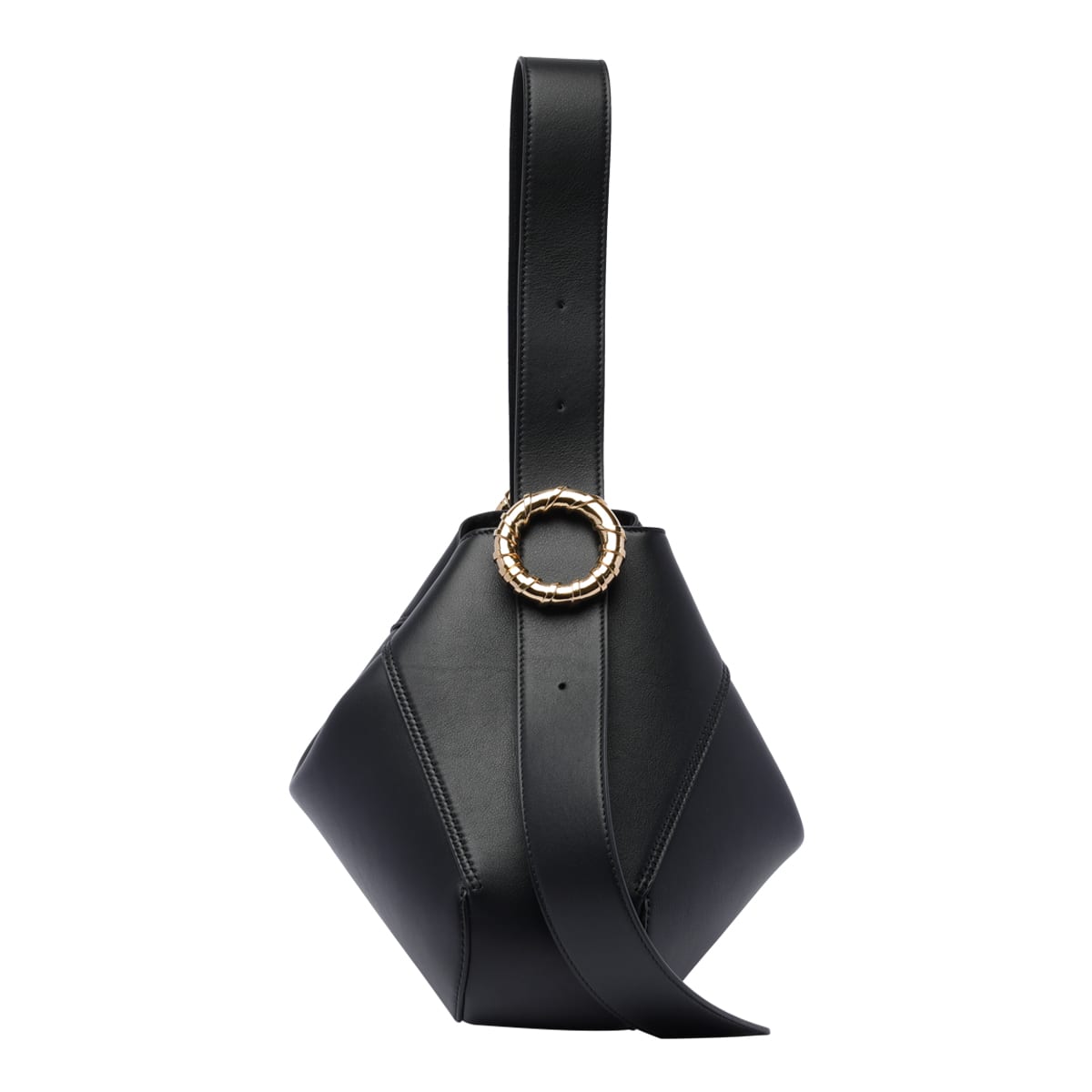 Shop Lanvin Melodie Hobo Bag In Black